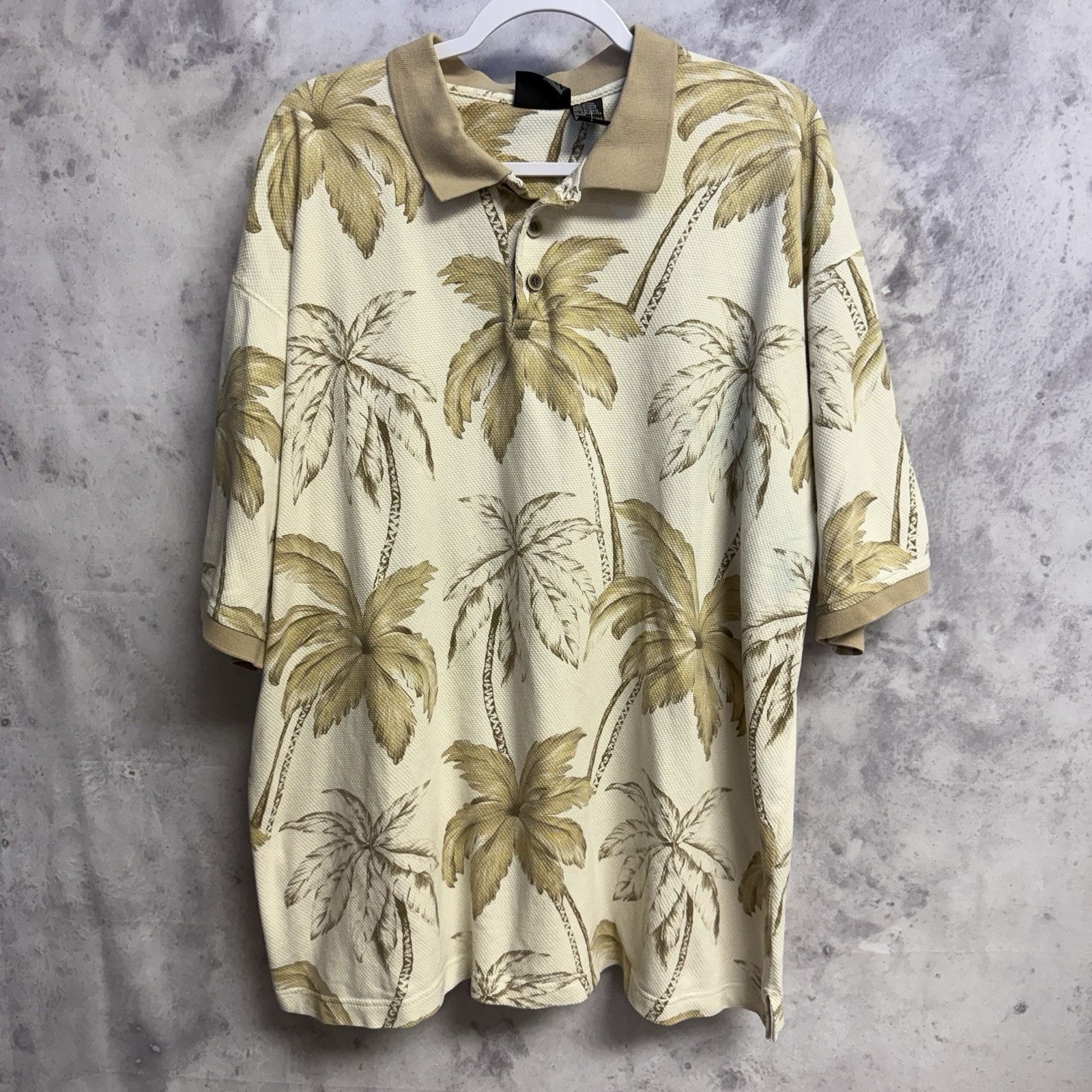 Ocean Pacific Vintage Op Sport Ocean Pacific Floral Polo Shirt Mens 2XL Size US XXL / EU 58 / 5 - 1 Thumbnail