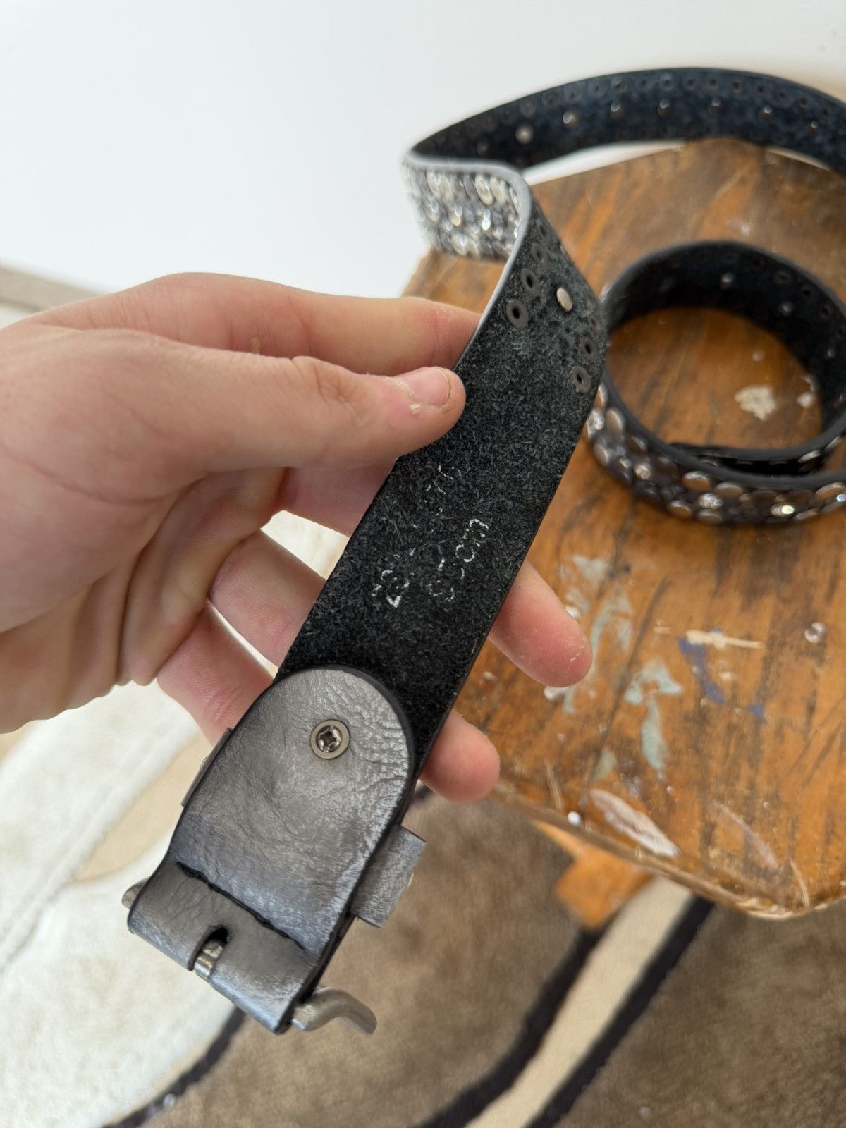 Japanese Brand UNDERCOVER Style Bullet Belt Punk Grunge Style Opium Size ONE SIZE - 5 Thumbnail