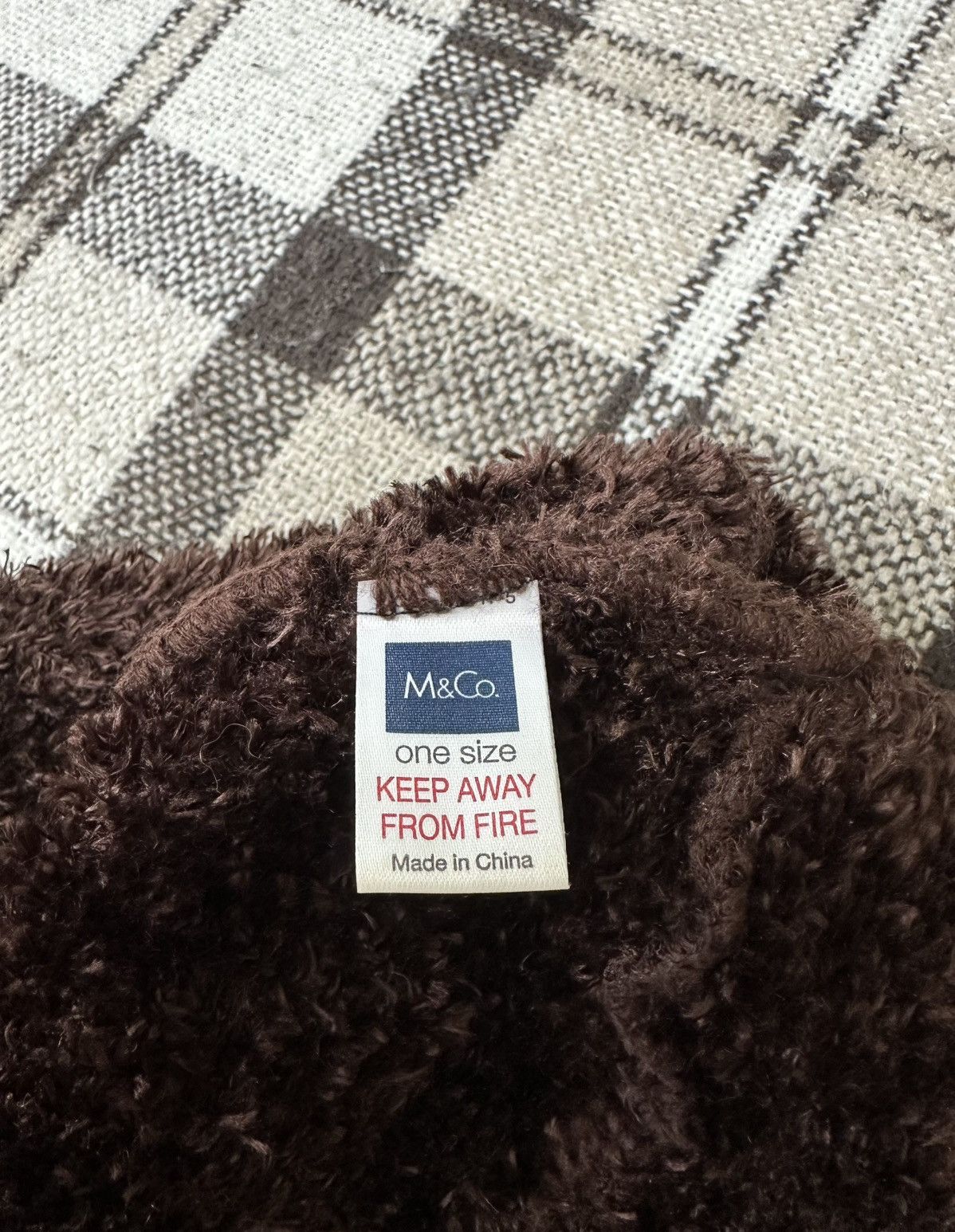 Other Avant garde Mohair Fluffy Vintage Hat One Size brown colour Size ONE SIZE - 5 Thumbnail