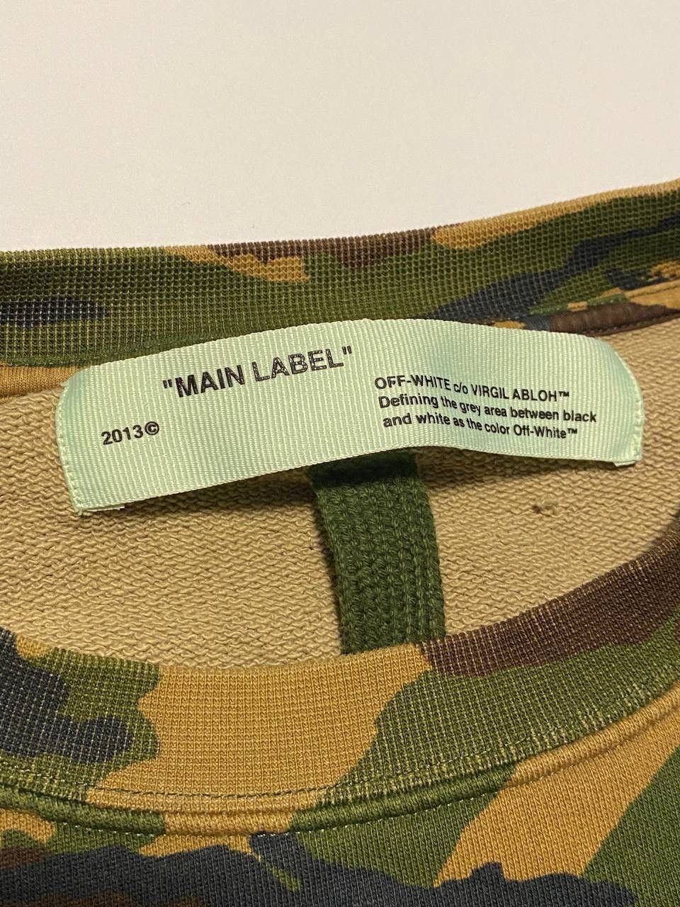 Off-White OFF-WHITE Camo Print Tee Virgil Abloh Temperature T-shirt Size US S / EU 44-46 / 1 - 5 Thumbnail