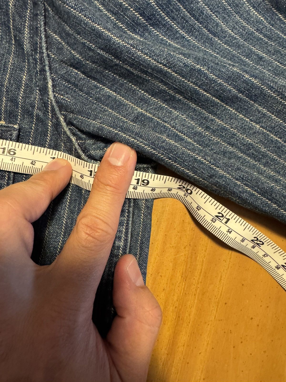 Momotaro Jeans Momotaro- AW Striped denim coveralls (AW) - 03-146 Size US XS / EU 42 / 0 - 10 Thumbnail