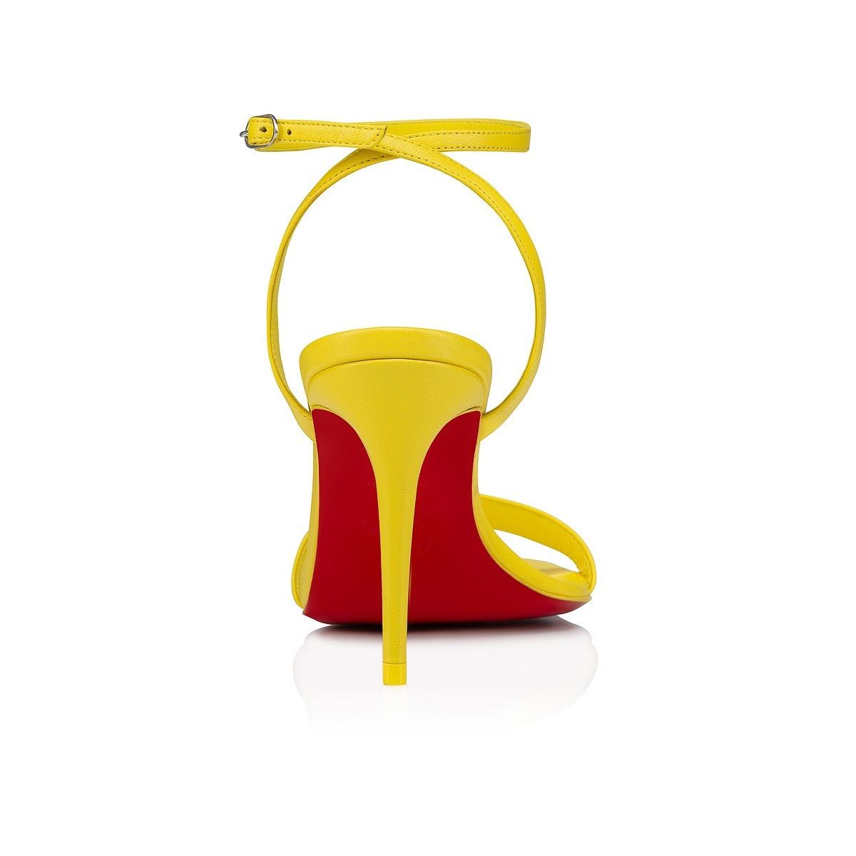 Christian Louboutin o1w1db10425 Heels in Yellow Size US 9 / IT 39 - 3 Thumbnail