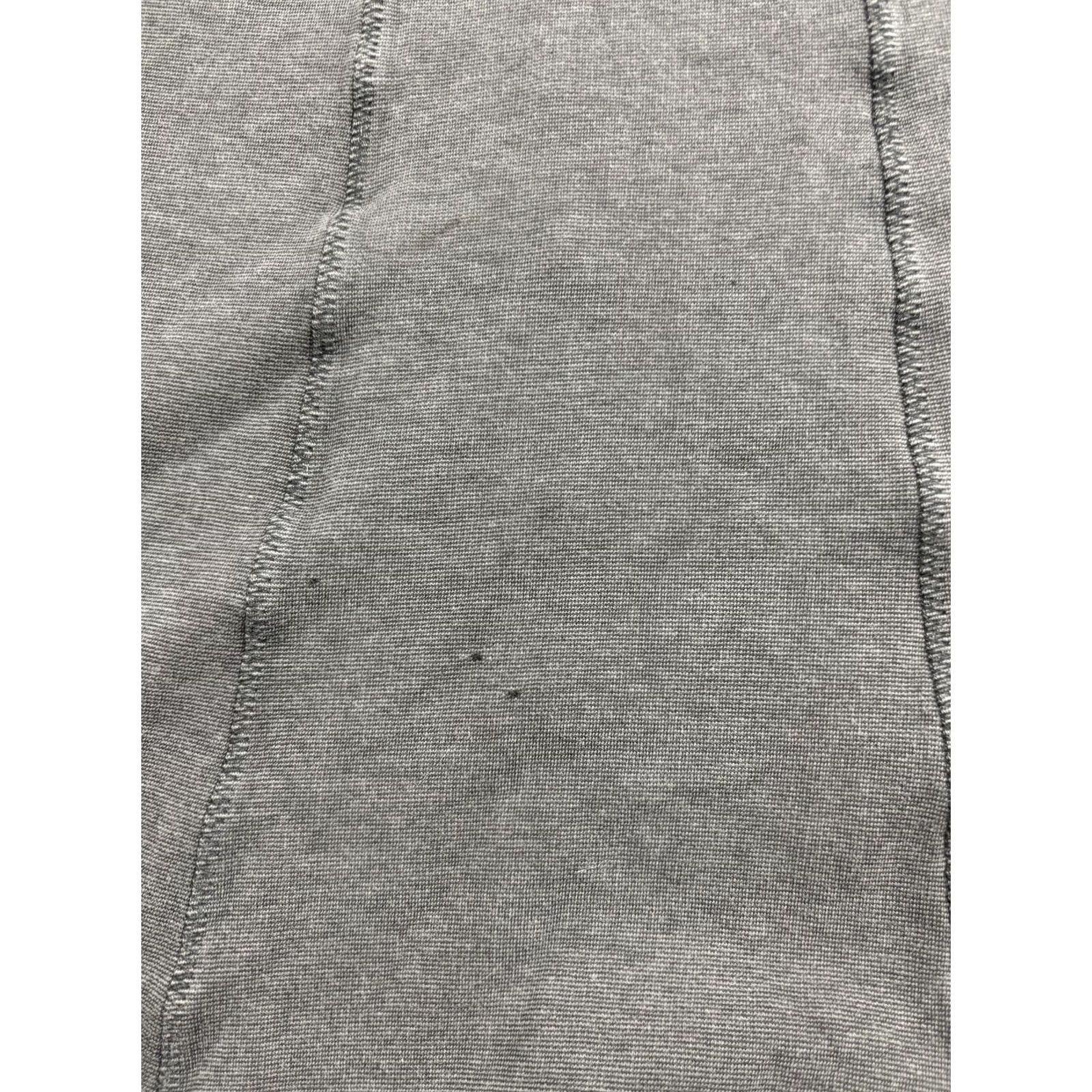 Vintage Horny Toad Skirt Womens Medium Gray A-Line Pull On Casual Tencel Blend Stretch Knit Elastic Waist Size 32" / US 10 / IT 46 - 5 Thumbnail