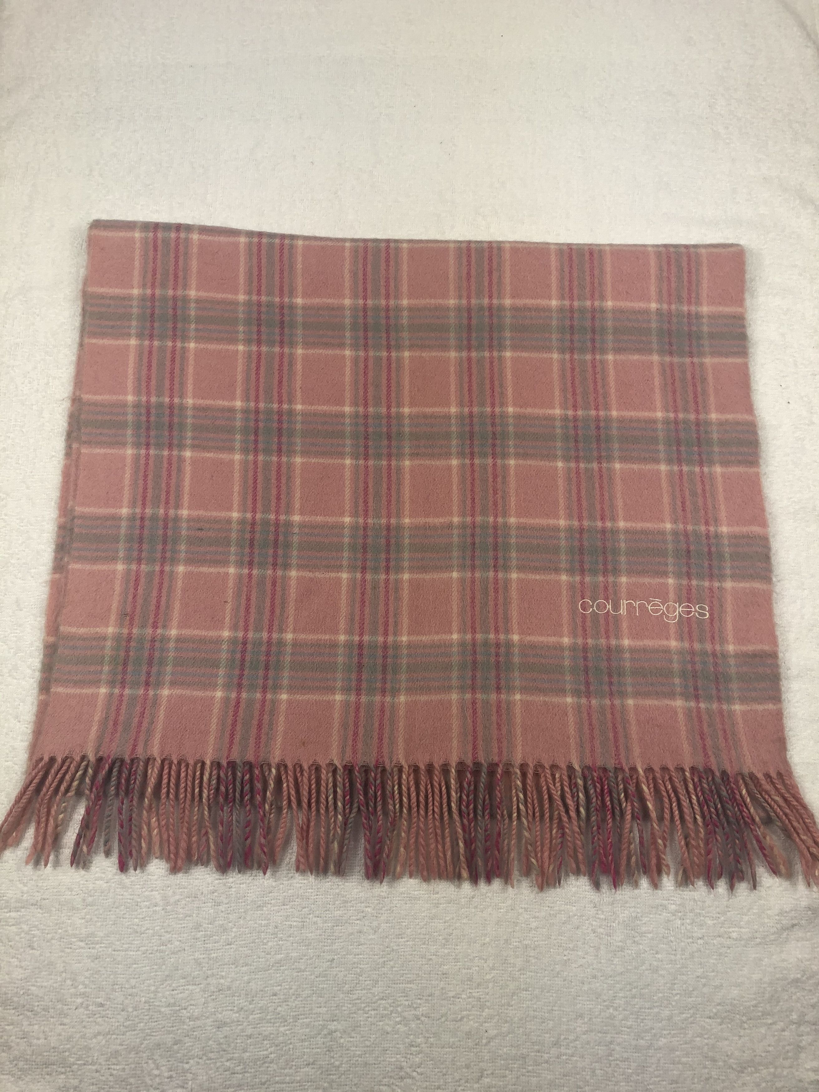 Courreges Courreges Scarf / Muffler / Neckwear Wool Size ONE SIZE - 3 Thumbnail