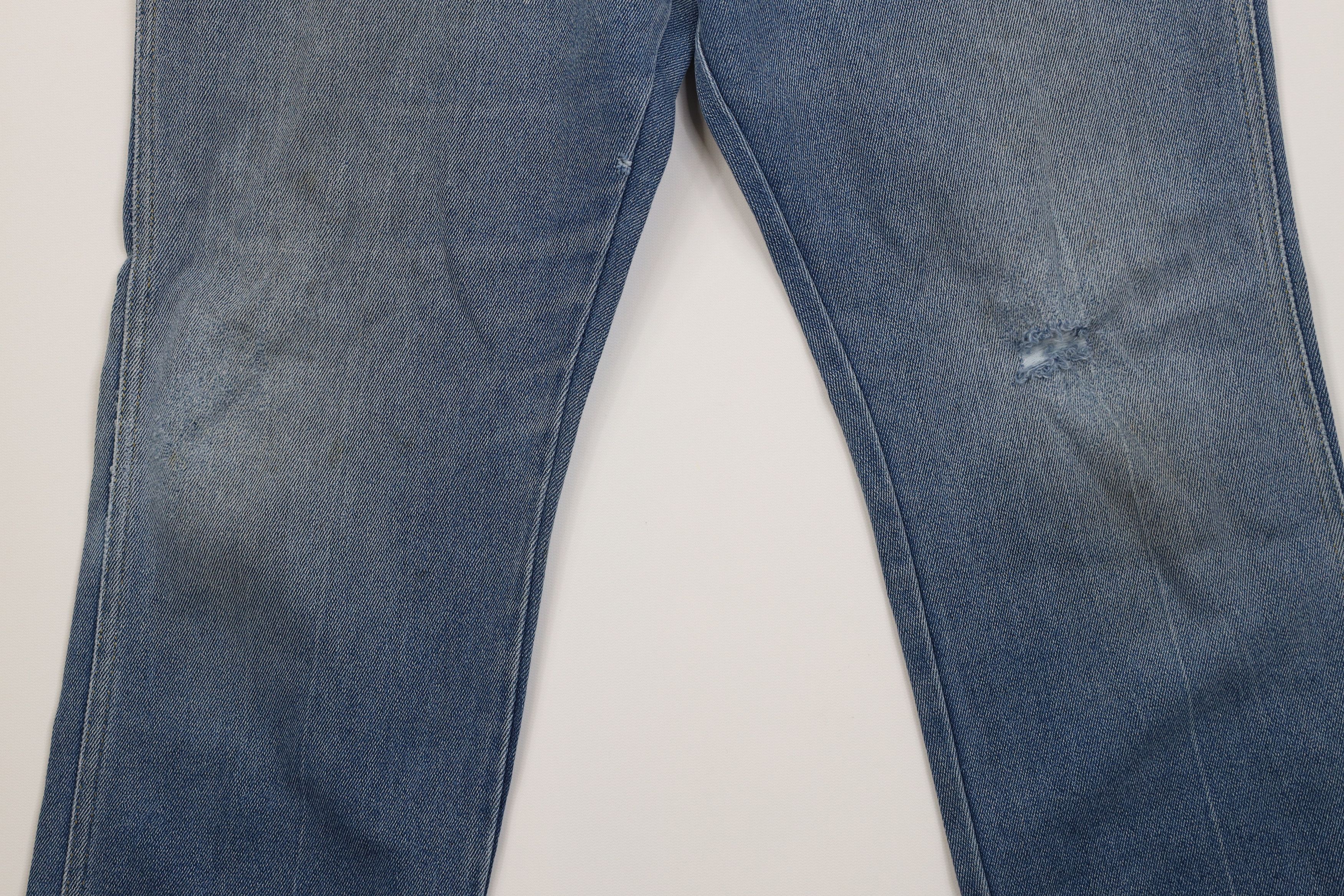 Lee Vintage 90s Lee Distressed Straight Leg Denim Jeans Blue USA Size US 36 / EU 52 - 3 Thumbnail
