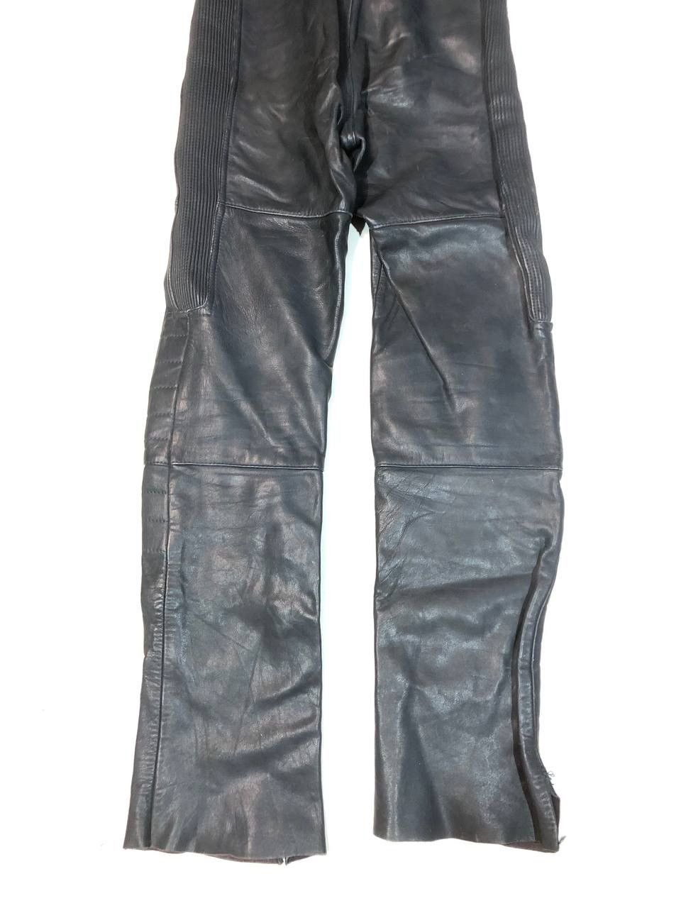 Hein Gericke × Vintage Hein Gericke Vintage Rare Moto Biker Leather Pants Size US 30 / EU 46 - 8 Thumbnail