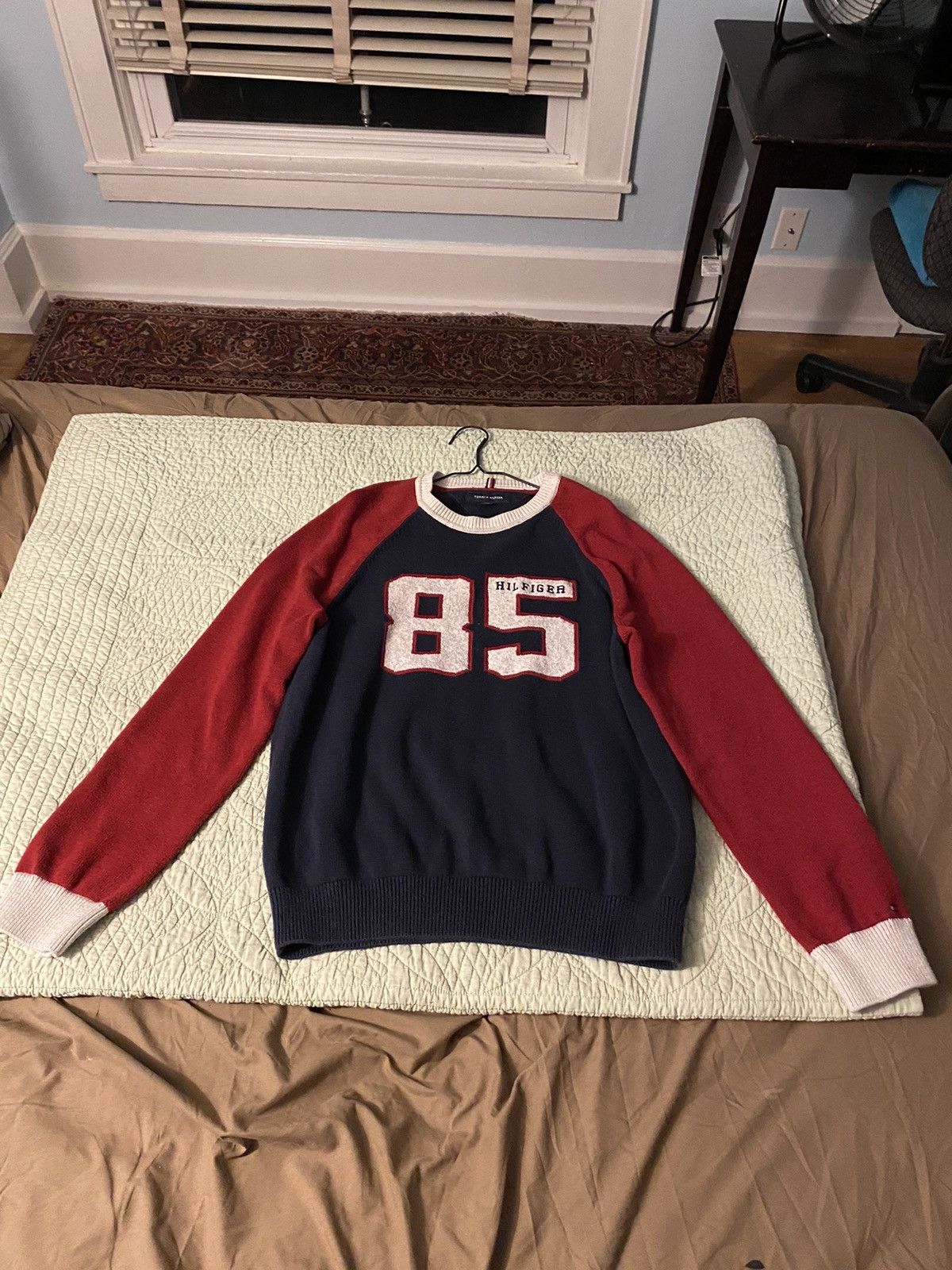 Tommy Hilfiger × Tommy Jeans Tommy Hilfiger knitwear sweater VTG Size US L / EU 52-54 / 3 - 1 Thumbnail