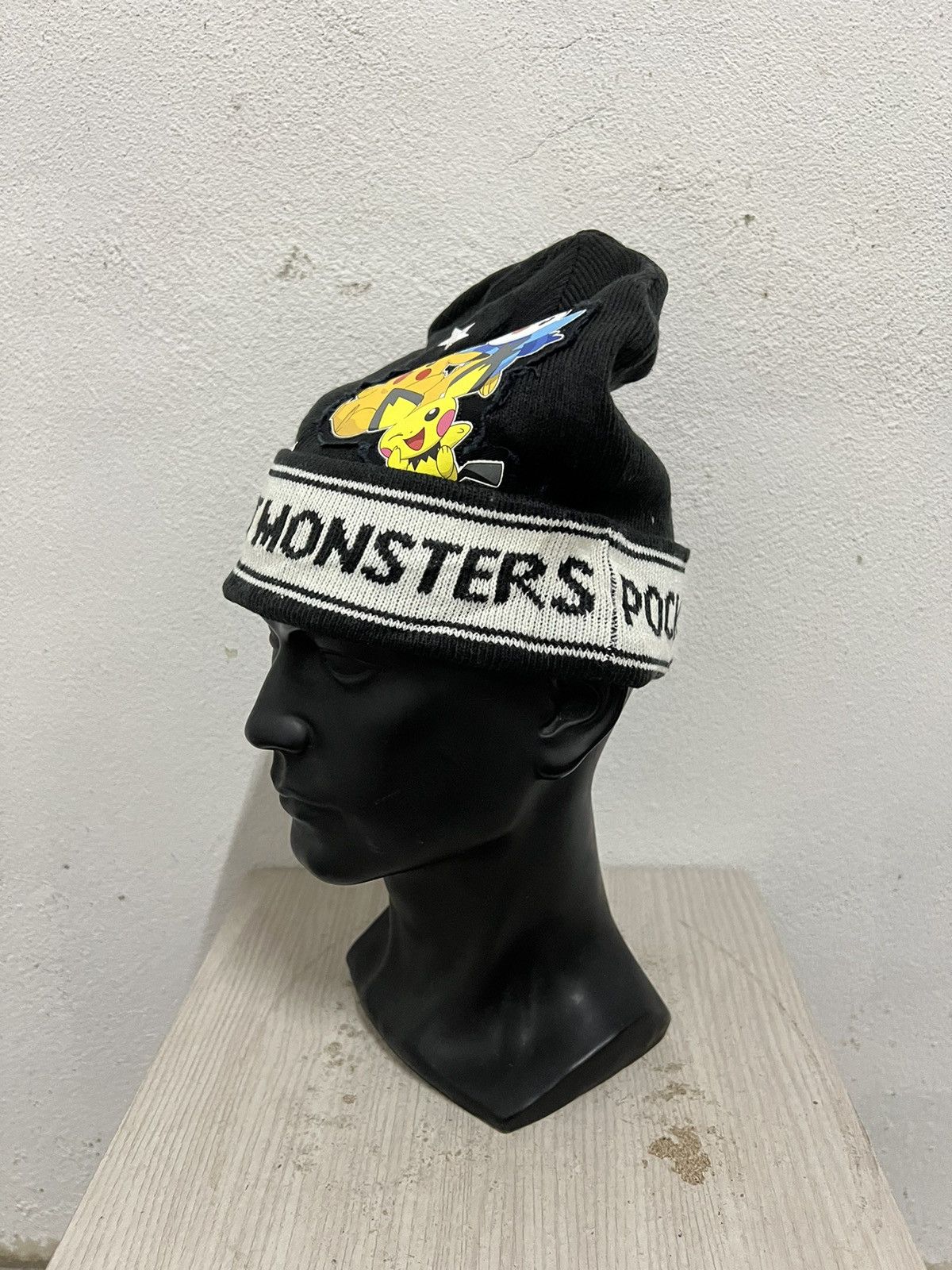 Pokemon Vintage Nintendo Pokémon Cartoon Beanie Hat Size ONE SIZE - 3 Thumbnail