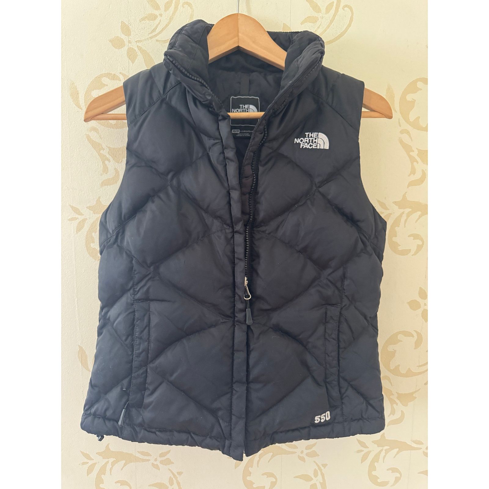 The North Face The North Face 550 Black Puffer Quilted Vest Ladies XS Size US XS / EU 42 / 0 - 1 Thumbnail