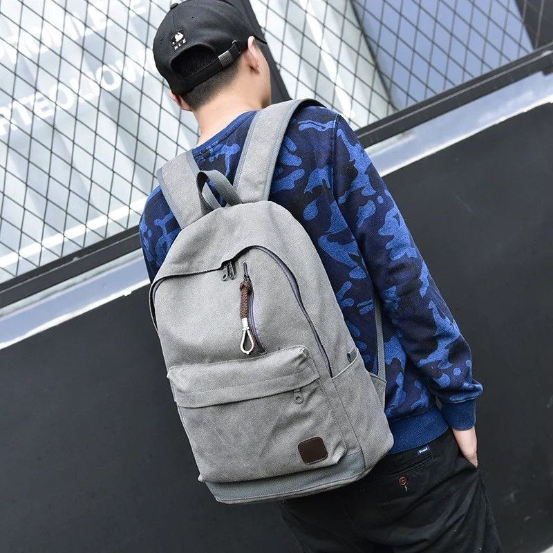 Japanese Brand Canvas Backpack Size ONE SIZE - 2 Thumbnail