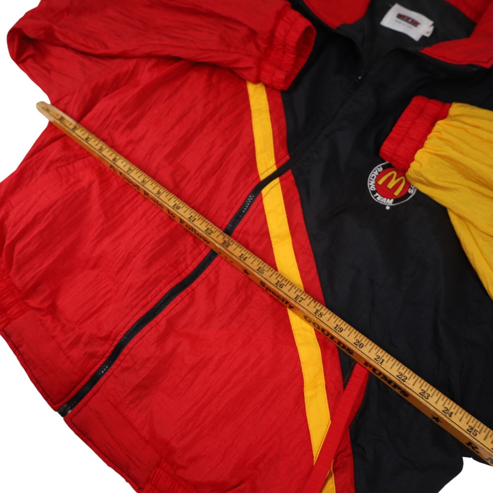NASCAR × Vintage VTG Race Day #94 Bill Elliott McDonalds Racing Jacket Size US XL / EU 56 / 4 - 7 Thumbnail