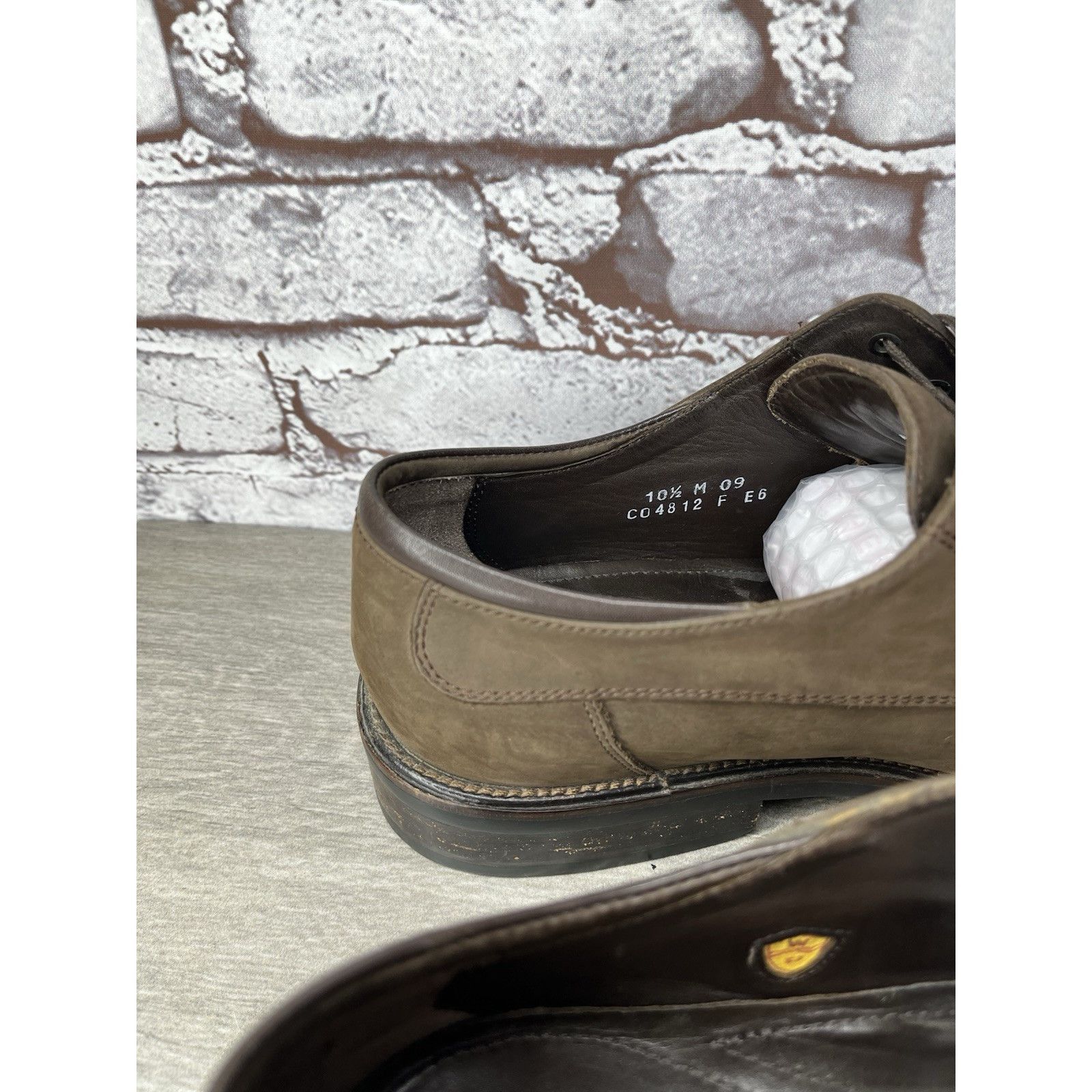 Cole Haan Cole Haan Brown Nubuck Leather Split Oxfords Waterproof Shoe Size US 10.5 / EU 43-44 - 7 Thumbnail