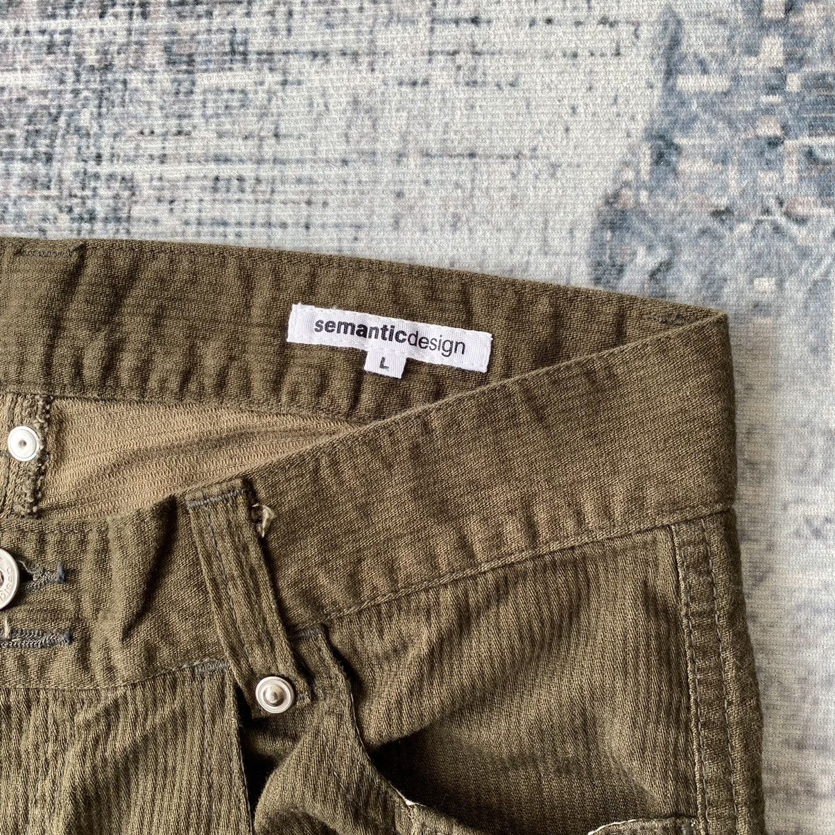 If Six Was Nine Semantic Design Japanese Corduroy Pants Size US 31 - 4 Thumbnail