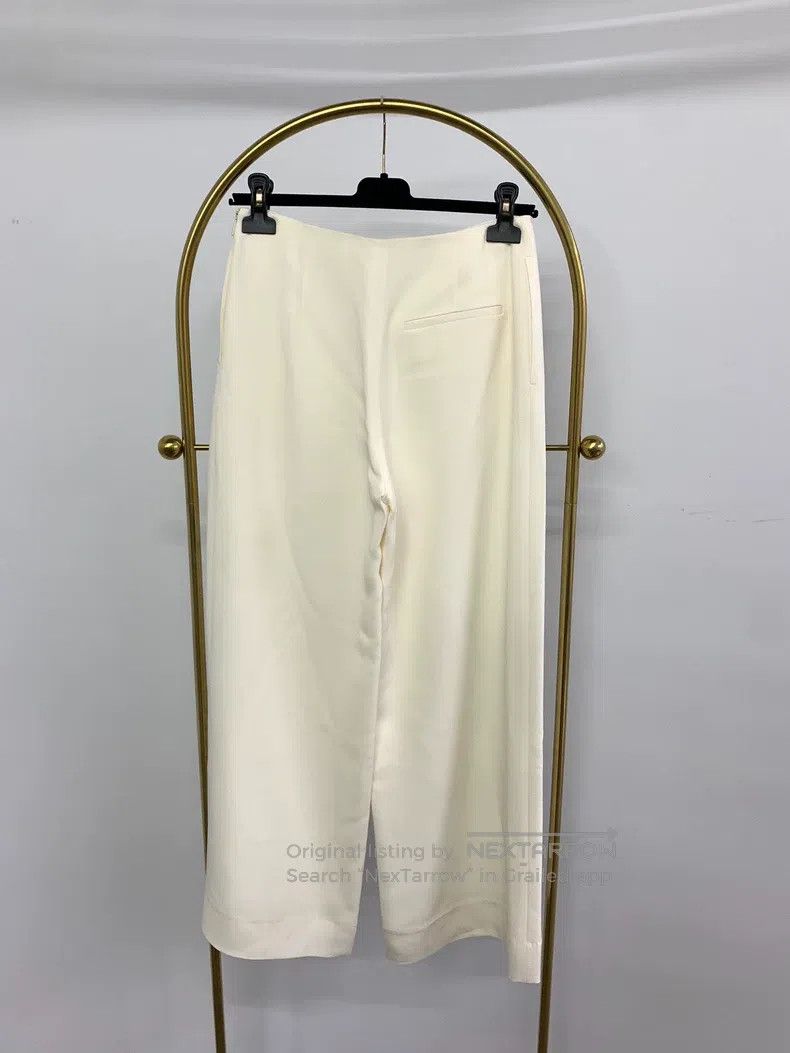 The Row The Row size 0 White wide-leg pants Size 26" / US 2 / IT 38 - 2 Thumbnail