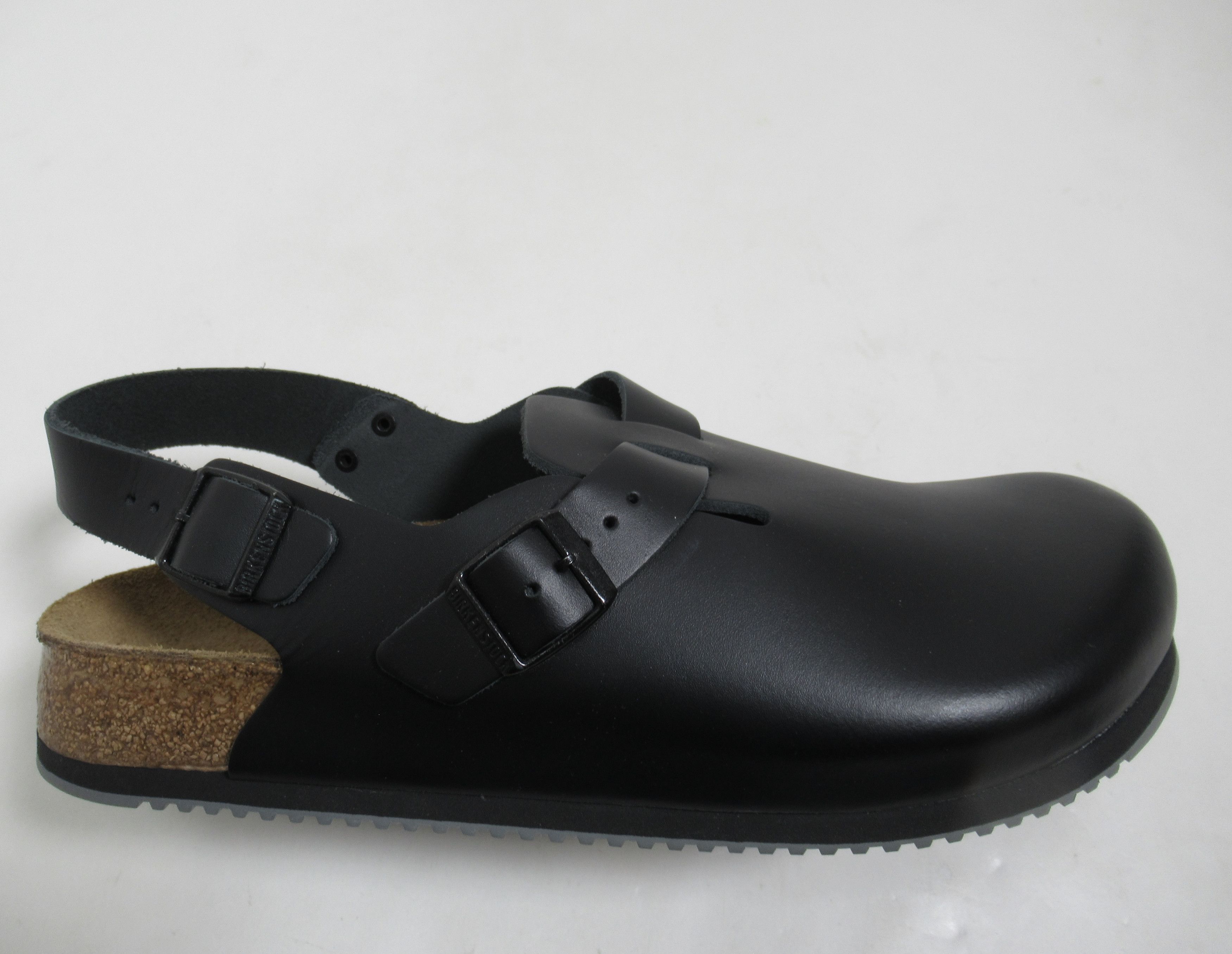 Birkenstock Men's Tokio Super Grip Leather Black 12 Us M Shoes