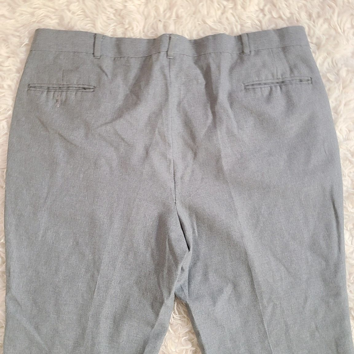 Botany 500 Vintage 80s Botany 500 gray slacks size 42x30 altered Size US 42 / EU 58 - 4 Thumbnail