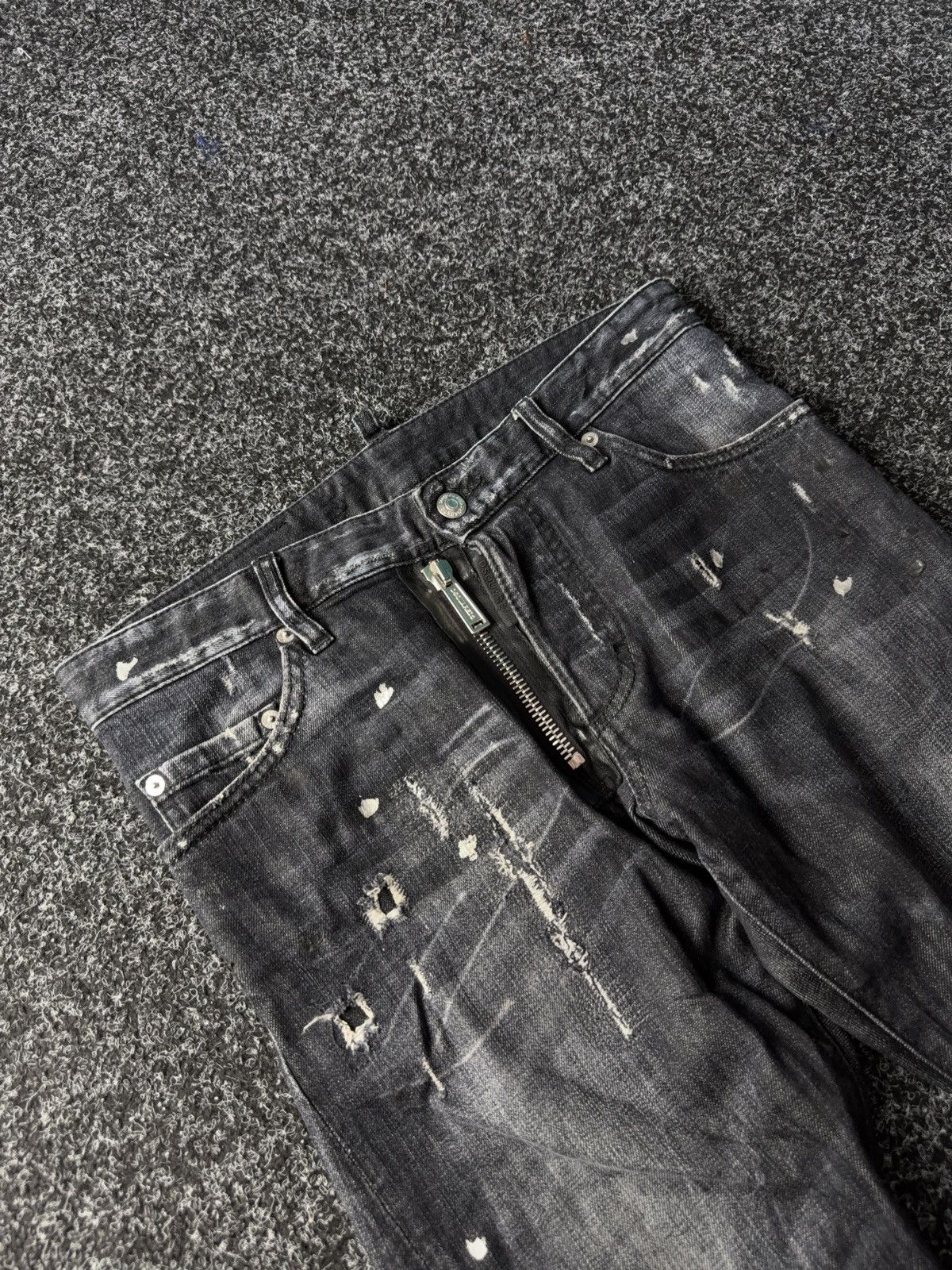 Dsquared2 RARE pants Dsquared2 distressed Denim Y2k style💥🔥 Size US 31 - 6 Thumbnail