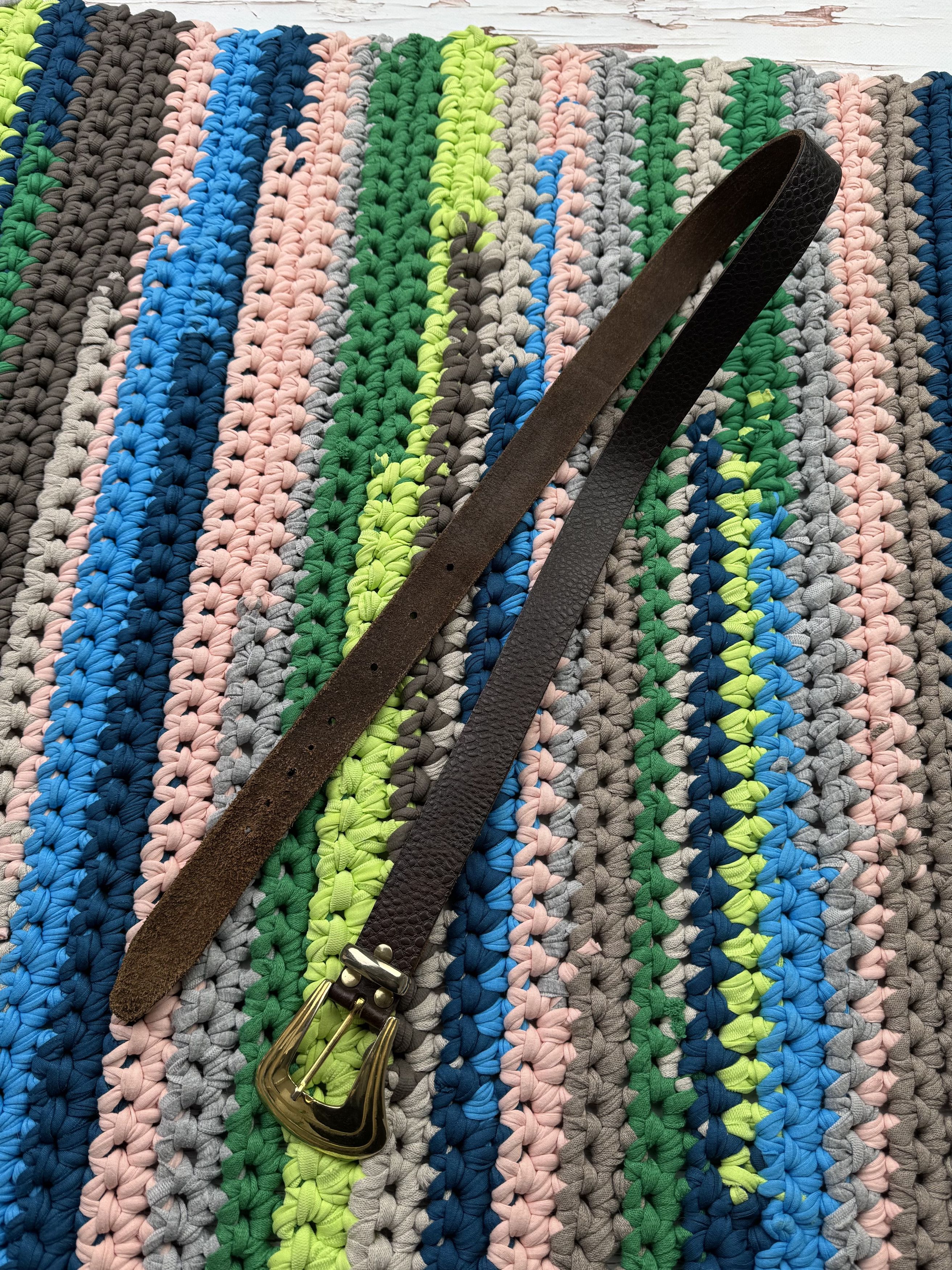 MCM MCM Vintage Leather Belt (V328) Size 34 - 3 Thumbnail