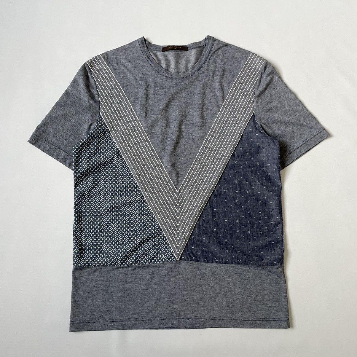 Louis Vuitton Patch Work Monogram Logo T Shirt Size US M / EU 48-50 / 2 - 2 Thumbnail