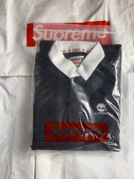 Supreme Supreme Timberland Rugby black small size t shirts | Grailed