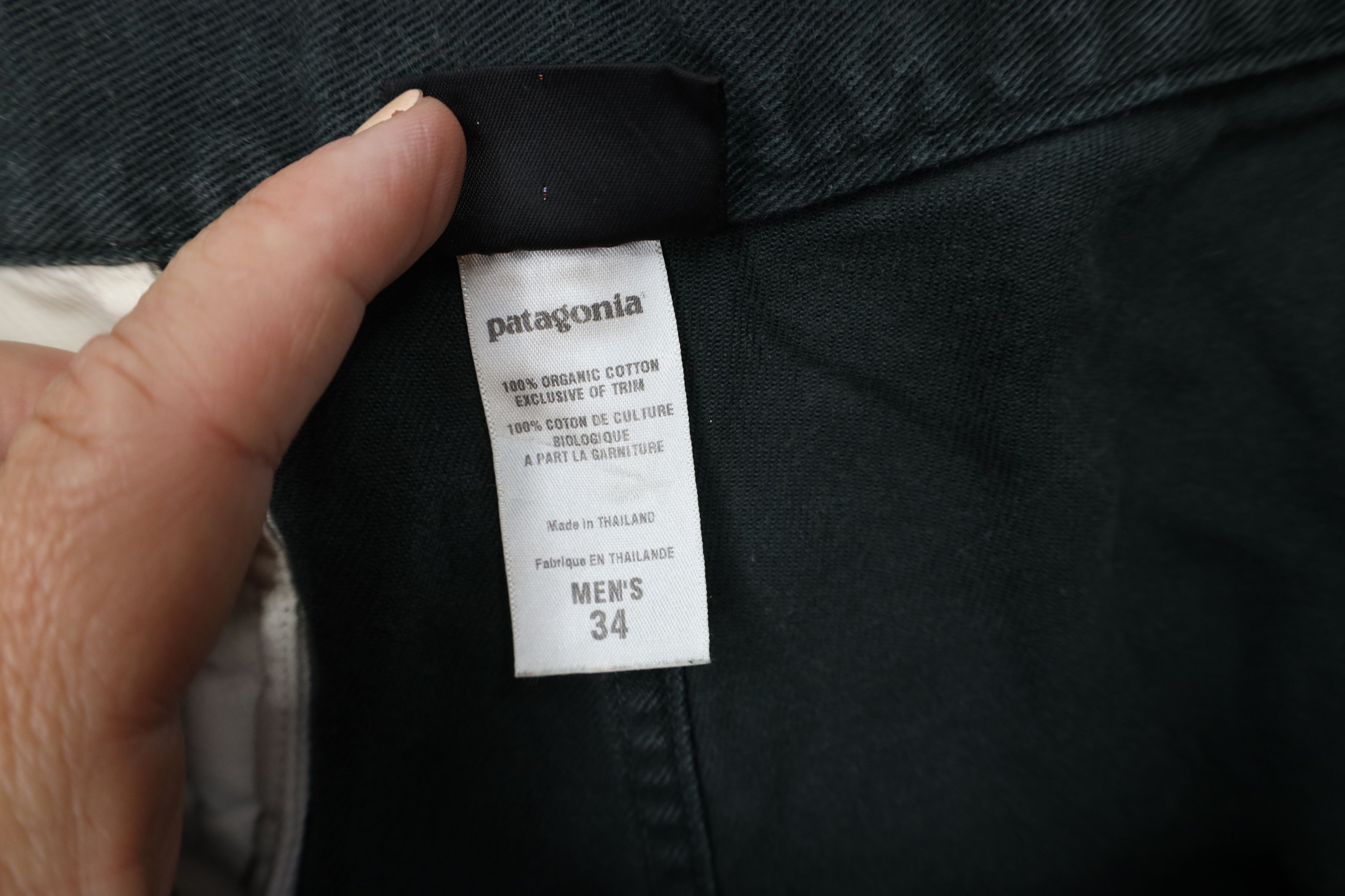 Patagonia Vintage Patagonia Organic Cotton Denim Jean Shorts Green Size US 34 / EU 50 - 10 Thumbnail