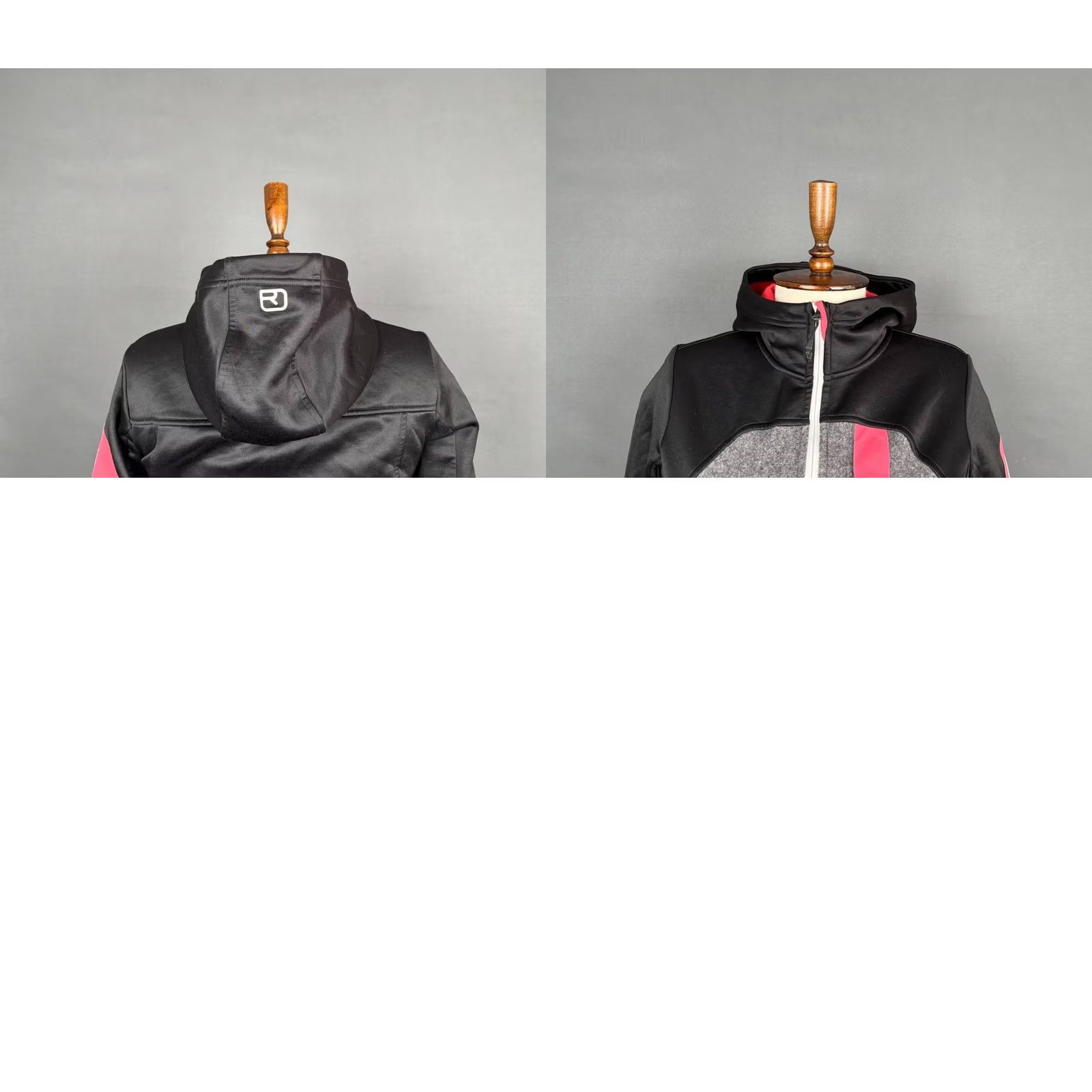 ORTOVOX Ortovox Womens Loden Hoody Sweater M Black Polyester Merino elastan Long Sleeve Full Zip Logo Casual Outdoor Size M / US 6-8 / IT 42-44 - 8 Thumbnail