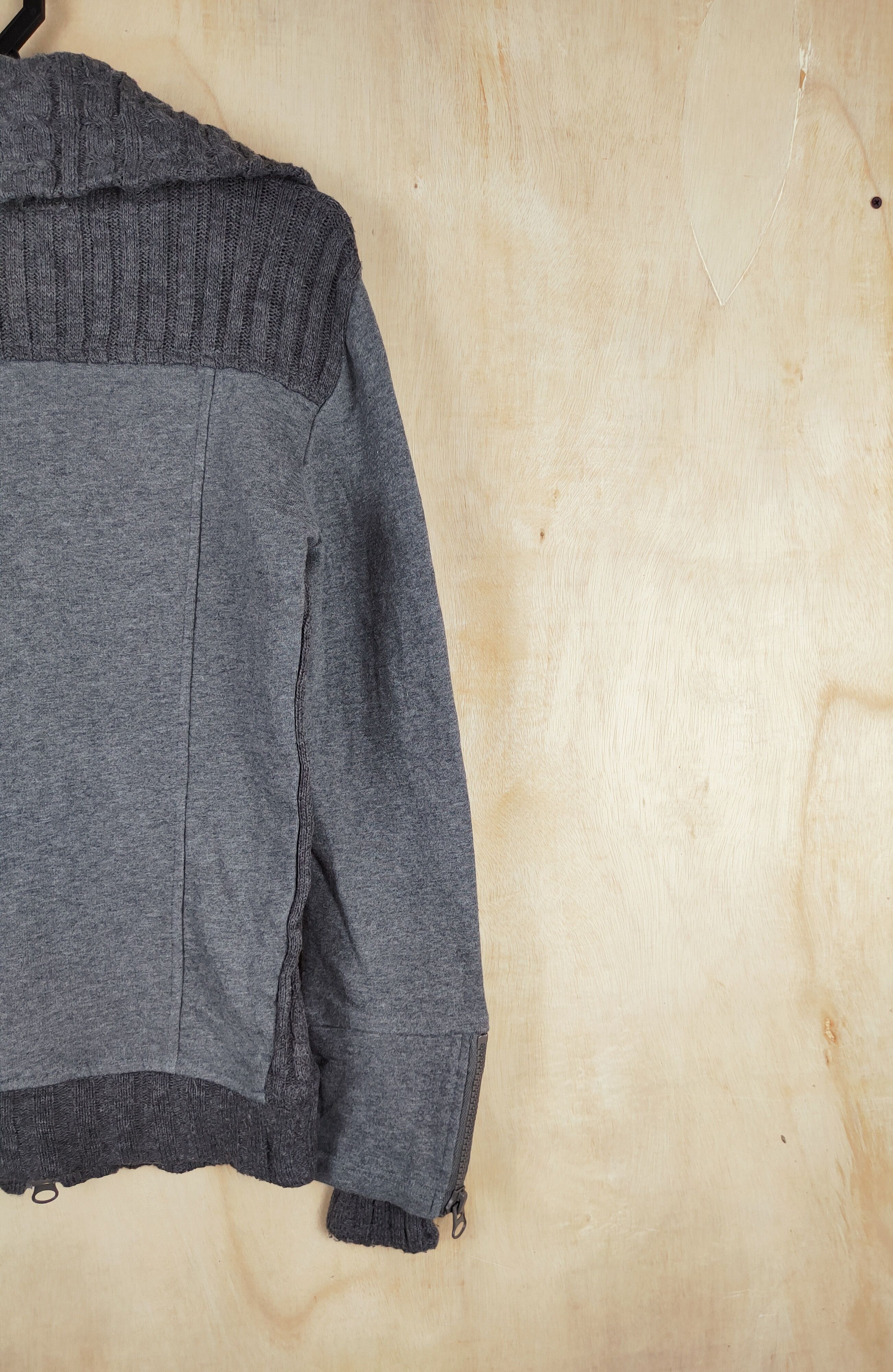 Japanese Brand Ryu Ryu Dark Gray knitwear vintage Sweaters #2603 Size M / US 6-8 / IT 42-44 - 8 Thumbnail
