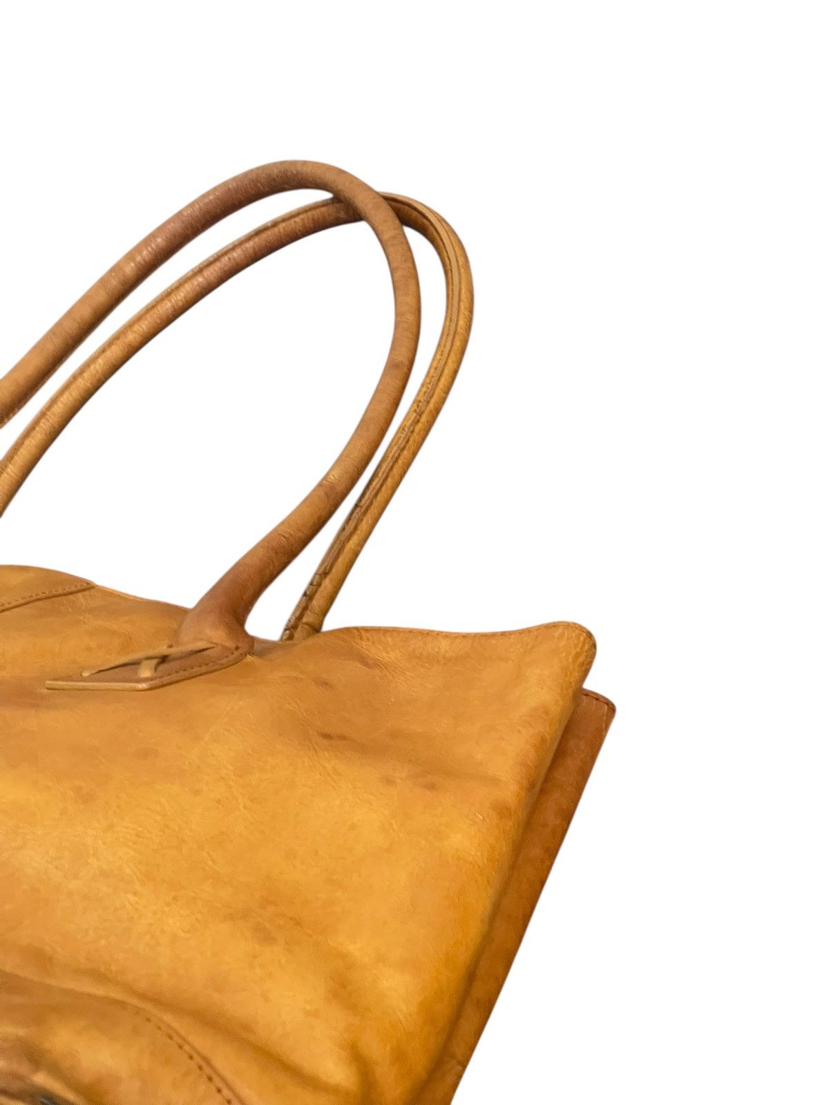 Genuine Leather Full Leather Patina Unknown Tote Shoulder Bag 2🟩2 Size ONE SIZE - 11 Thumbnail