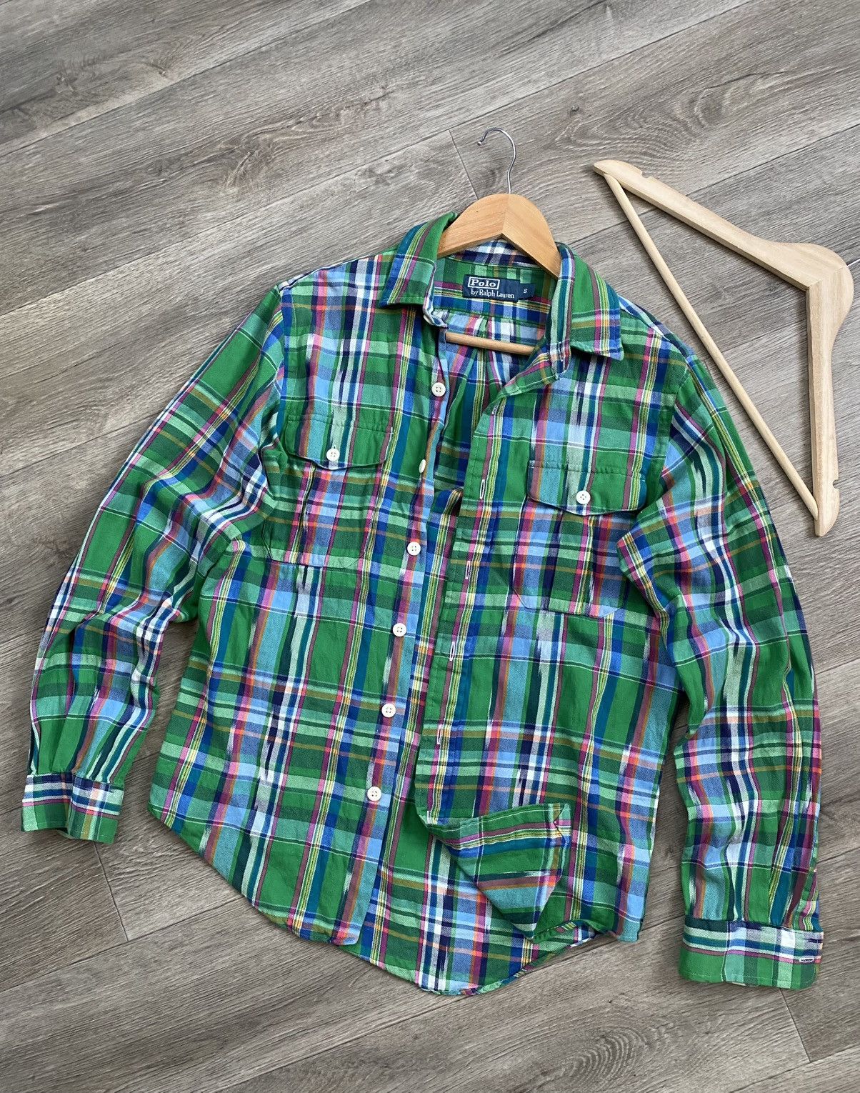 Polo Ralph Lauren 🫧 POLO Ralph Lauren Vintage Shirt Button Up Men’s S Size US S / EU 44-46 / 1 - 1 Thumbnail