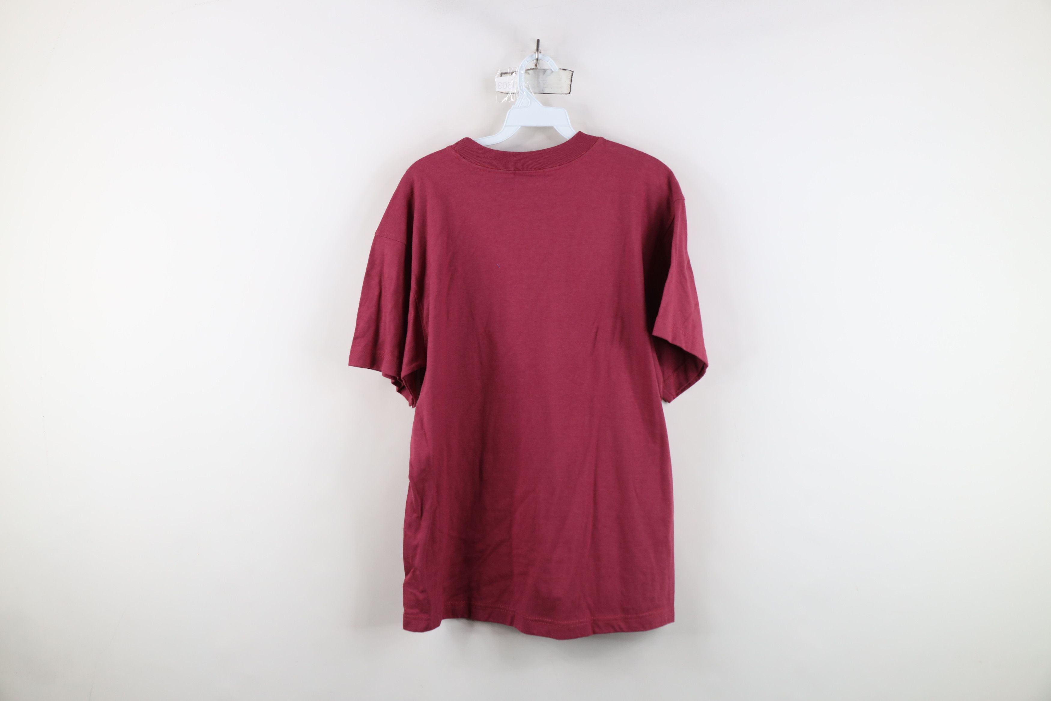 Vintage Vintage 90s Spell Out Grenelefe Golf Course T-Shirt Red USA Size US M / EU 48-50 / 2 - 10 Thumbnail