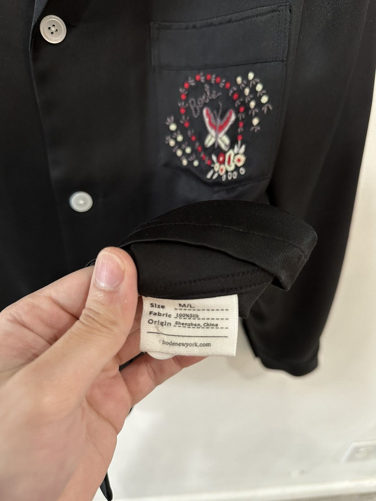 Bode Bode Silk Shirt Size US L / EU 52-54 / 3 - 7 Thumbnail