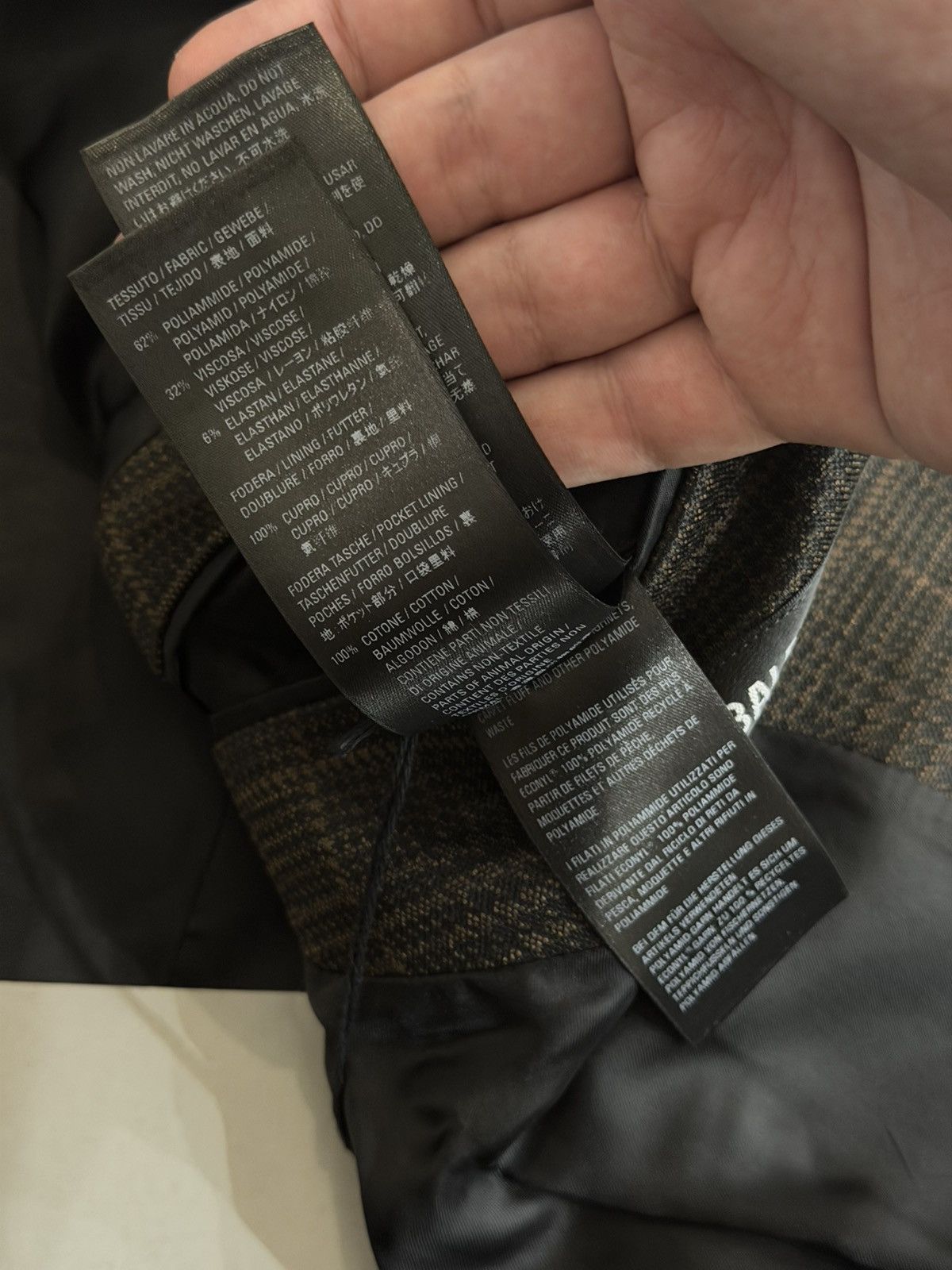 Balenciaga Balenciaga Oversized Double Breast Blazer Sz.1 Size 46R - 7 Thumbnail