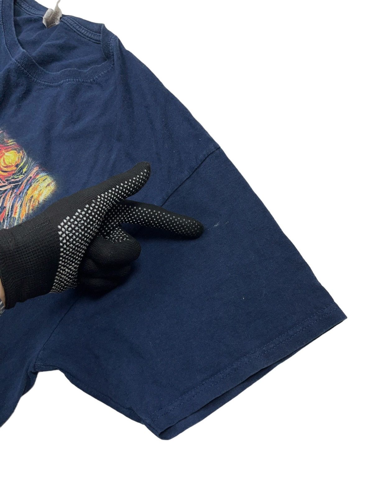 Other Vintage Calvin and Hobbes x Van Gogh Starry Night Art Shirt Size US XL / EU 56 / 4 - 6 Thumbnail