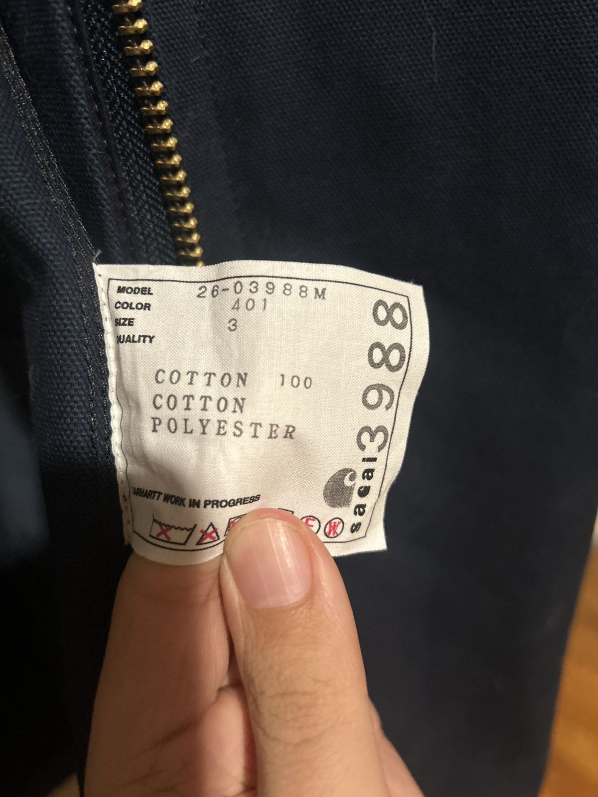 Carhartt × Sacai Sacai X Carhartt WIP Duck Coat Size US L / EU 52-54 / 3 - 7 Thumbnail