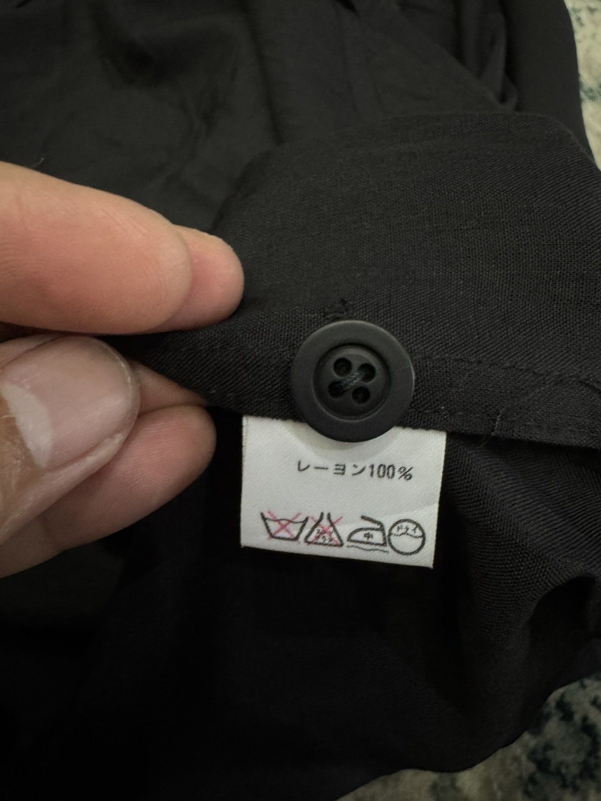 Y's VINTAGE 80s WORKSHOP BY Y'S FOR MEN RAYON LONG COAT Size US M / EU 48-50 / 2 - 6 Thumbnail