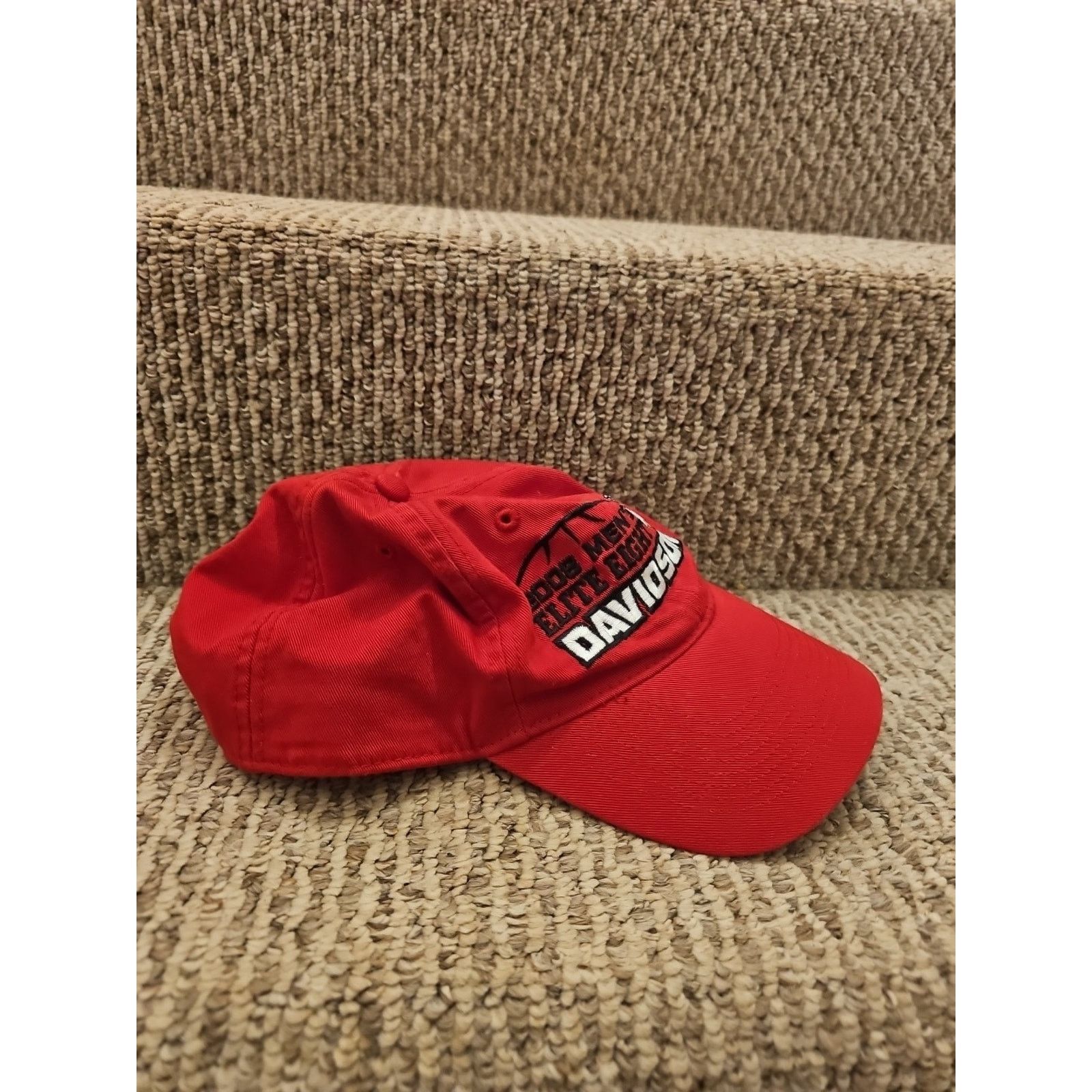 Nike Nike Davidson College Wildcats 2008 Elite Eight Baseball Hat Size ONE SIZE - 5 Thumbnail