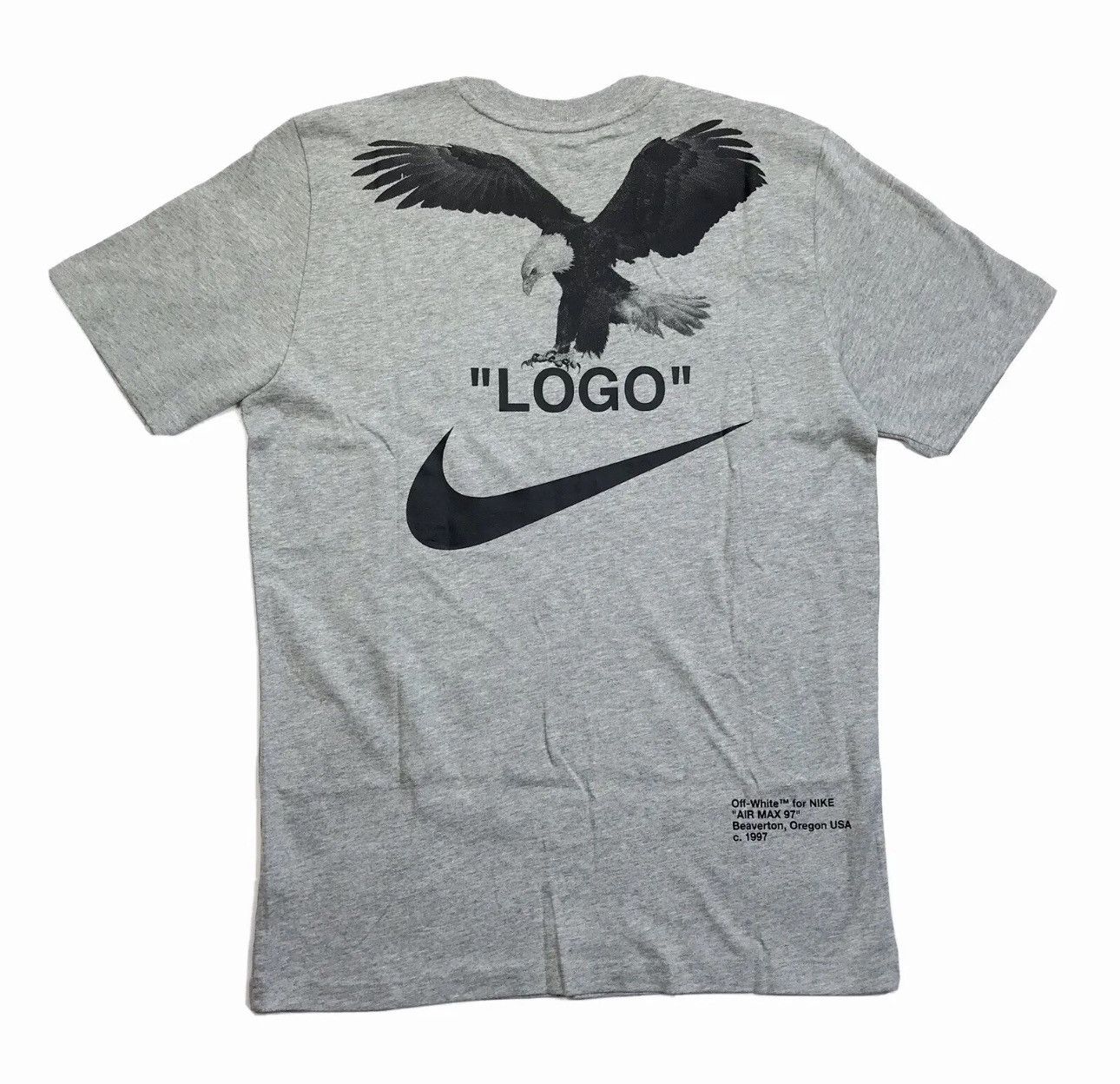 Off white t shirt logo nike hotsell