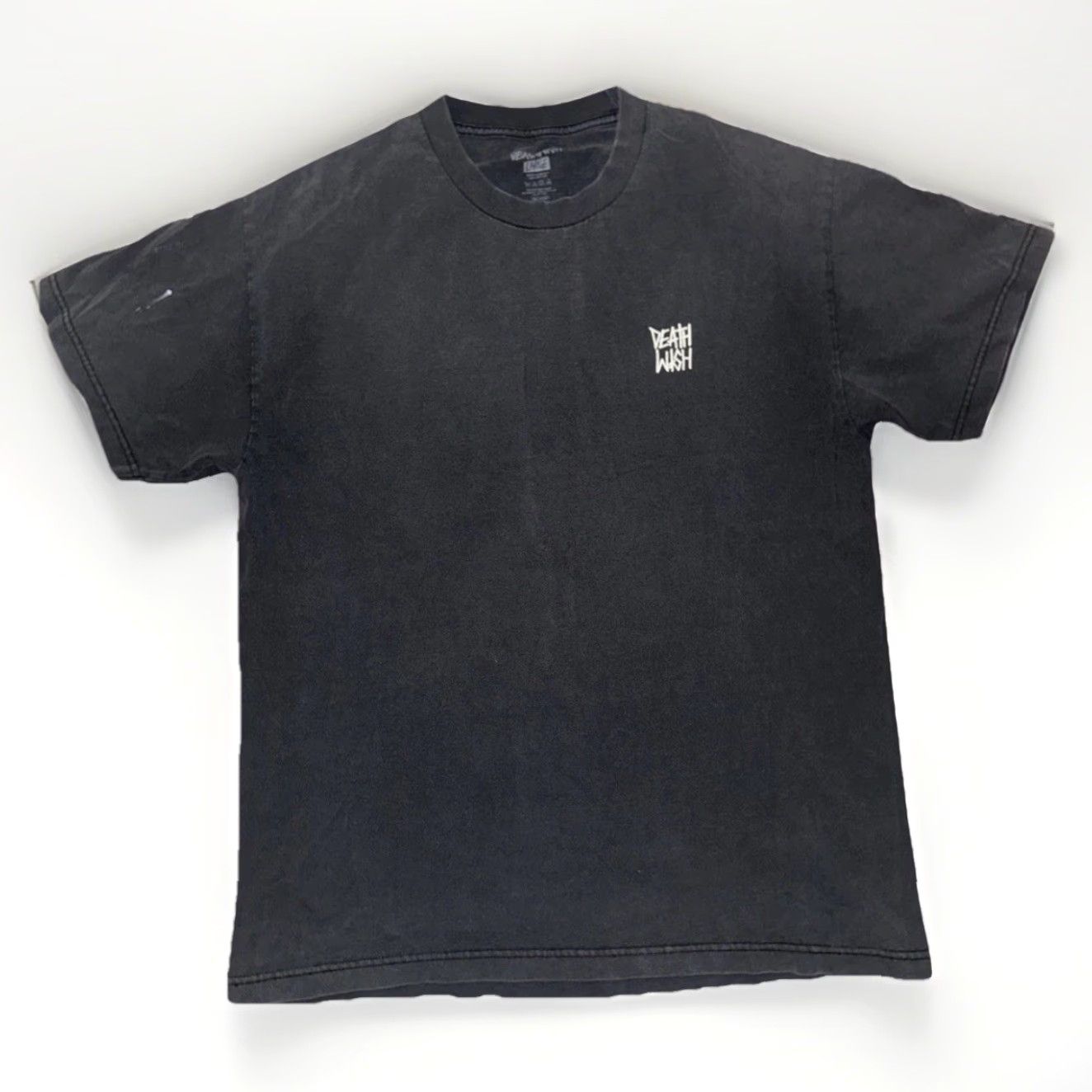 Vintage Deathwish Lounge T-Shirt Black L Mens 21x27 Graphic Print Streetwear Skater 2000s Crew Neck Short Sleeve Vintage: No Size US L / EU 52-54 / 3 - 3 Thumbnail