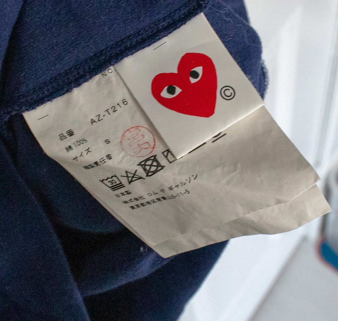 Comme des Garcons PLAY Gold Heart T-Shirt Size US S / EU 44-46 / 1 - 4 Thumbnail