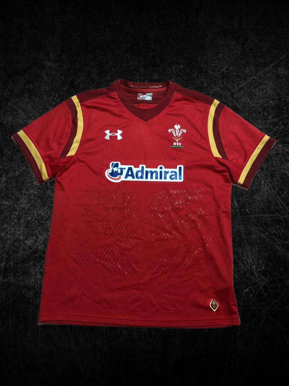 Under Armour WRU Wales National Rugby Under Armour Team Shirt Jersey Size US M / EU 48-50 / 2 - 1 Thumbnail