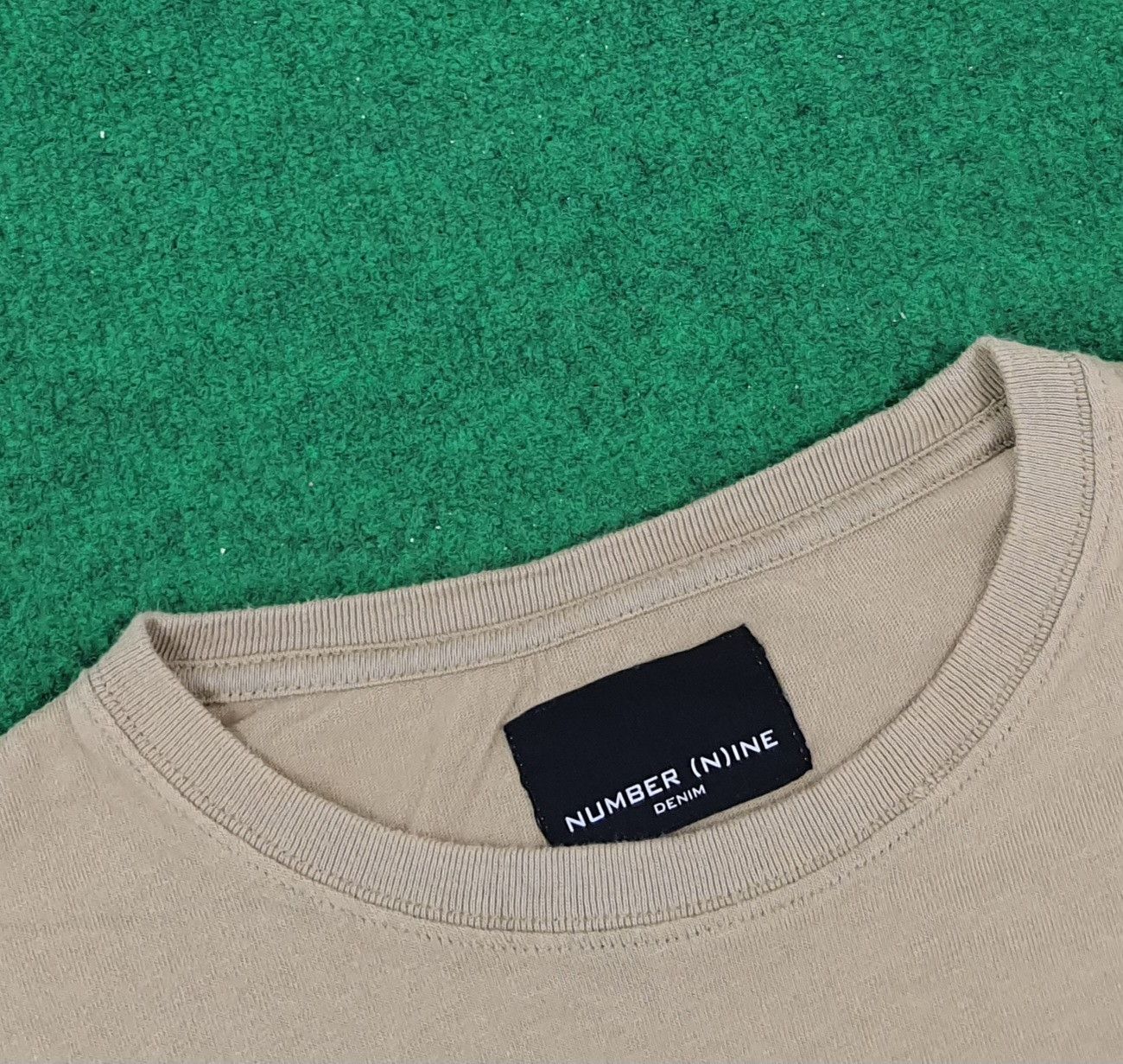 Japanese Brand × Number (N)ine × Vintage Vintage Number Nine Spell Out Japan Brand Boxy Tshirt Size US XL / EU 56 / 4 - 3 Thumbnail