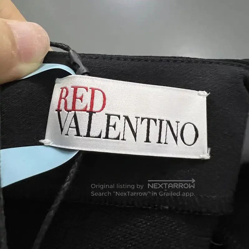 Valentino Valentino Black Cotton Sleeveless Dress for Women . Size XXS / US 00 / IT 34 - 5 Thumbnail