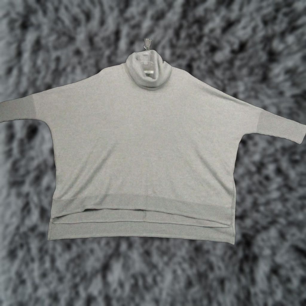 Vintage Cherish Womens M/L Gray Cowl Neck Dolman Oversized Knit Sweater Size M / US 6-8 / IT 42-44 - 1 Thumbnail