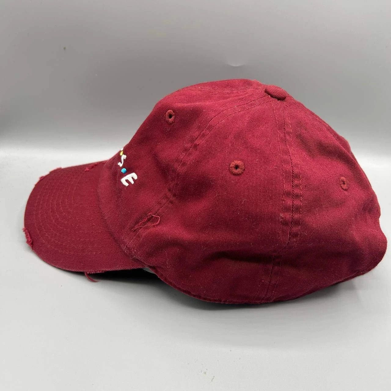 Other Finesse Dad Hat Kbethos Fashion Strap Back Distressed Cotton Size ONE SIZE - 4 Thumbnail