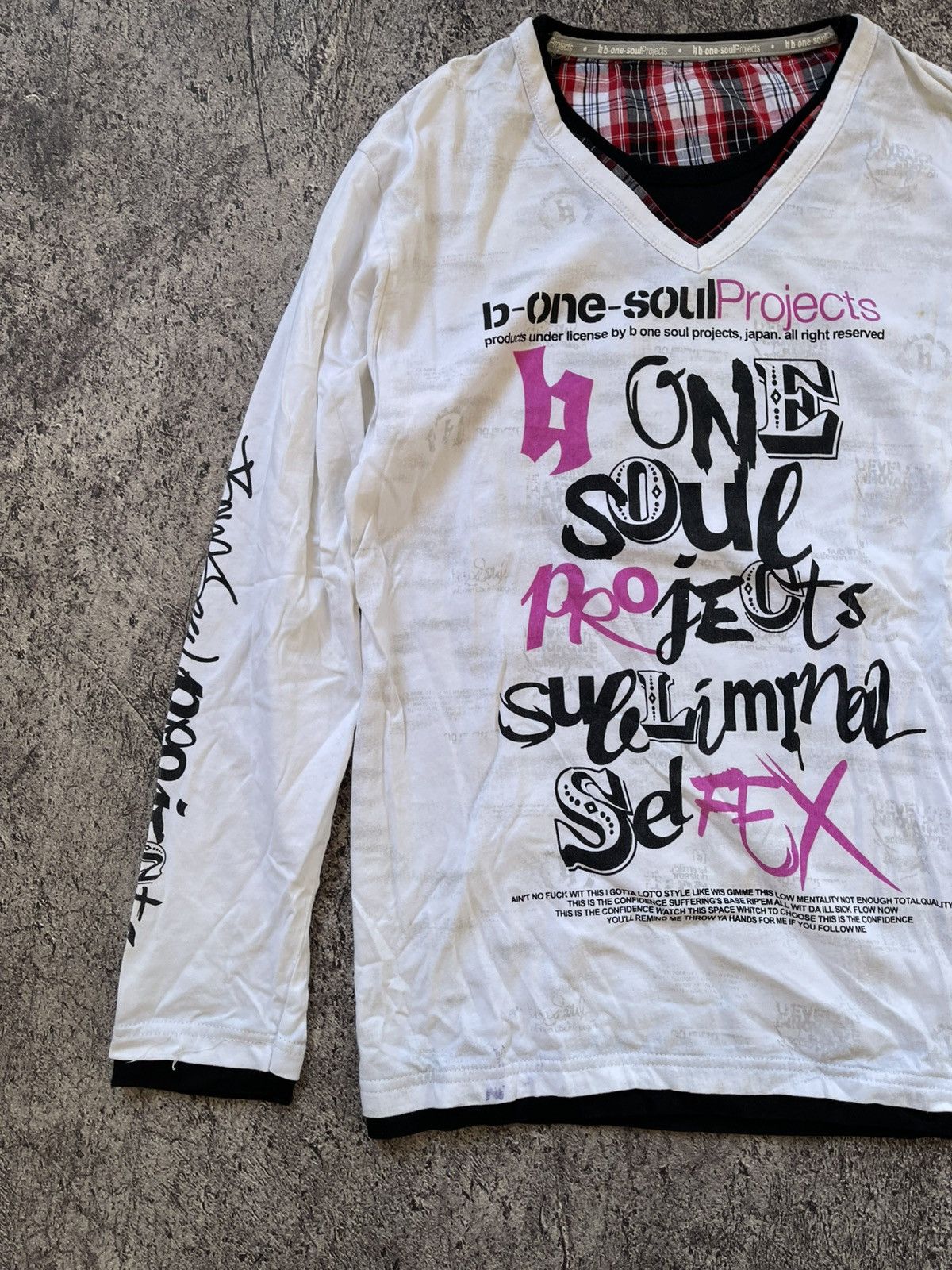 Japanese Brand Y2K B one soul ifsixwasnine longsleeve Size US M / EU 48-50 / 2 - 3 Thumbnail