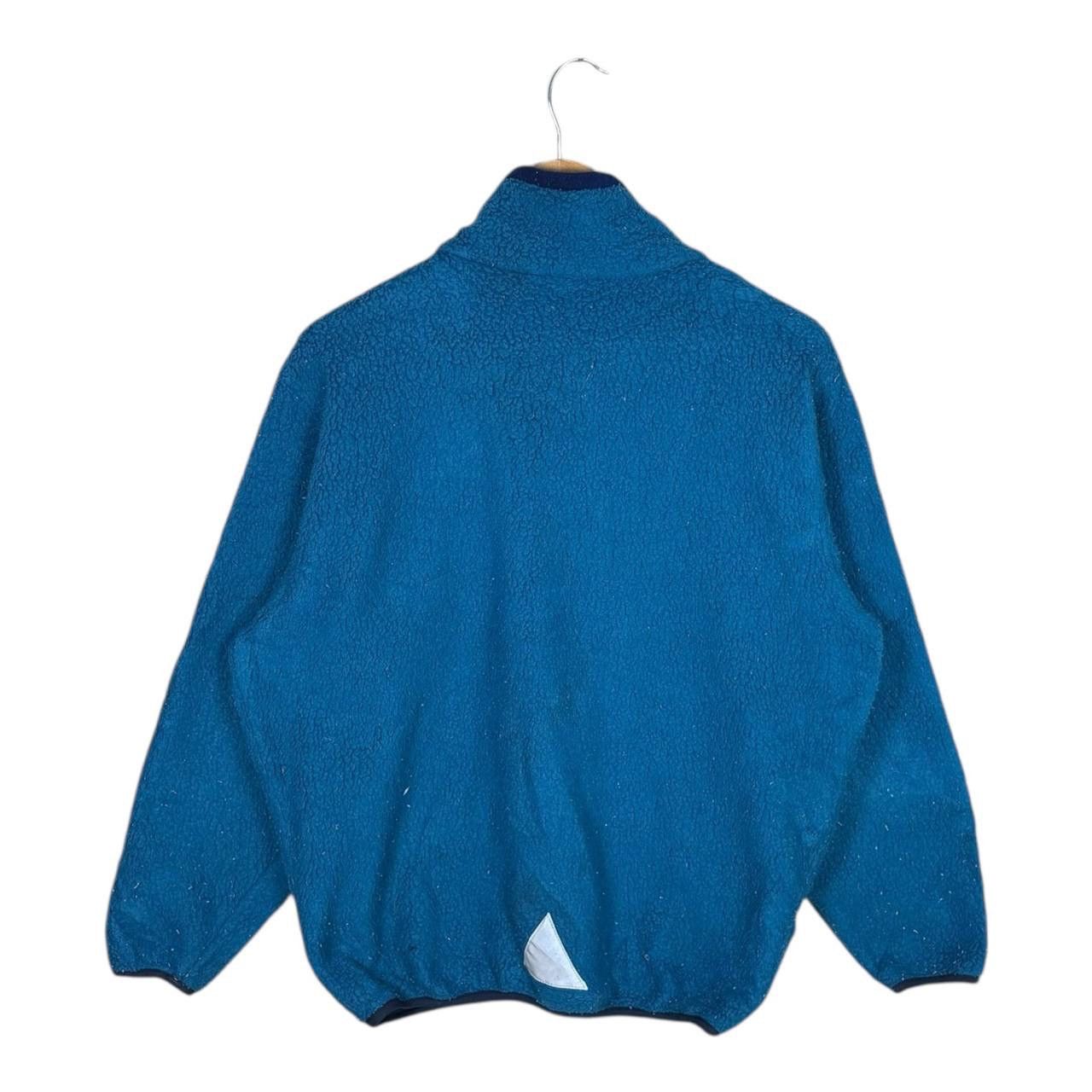 L.L. Bean Vintage 90s L.L. Bean Deep Pile Sherpa Fleece Jacket Blue L Size US L / EU 52-54 / 3 - 2 Thumbnail