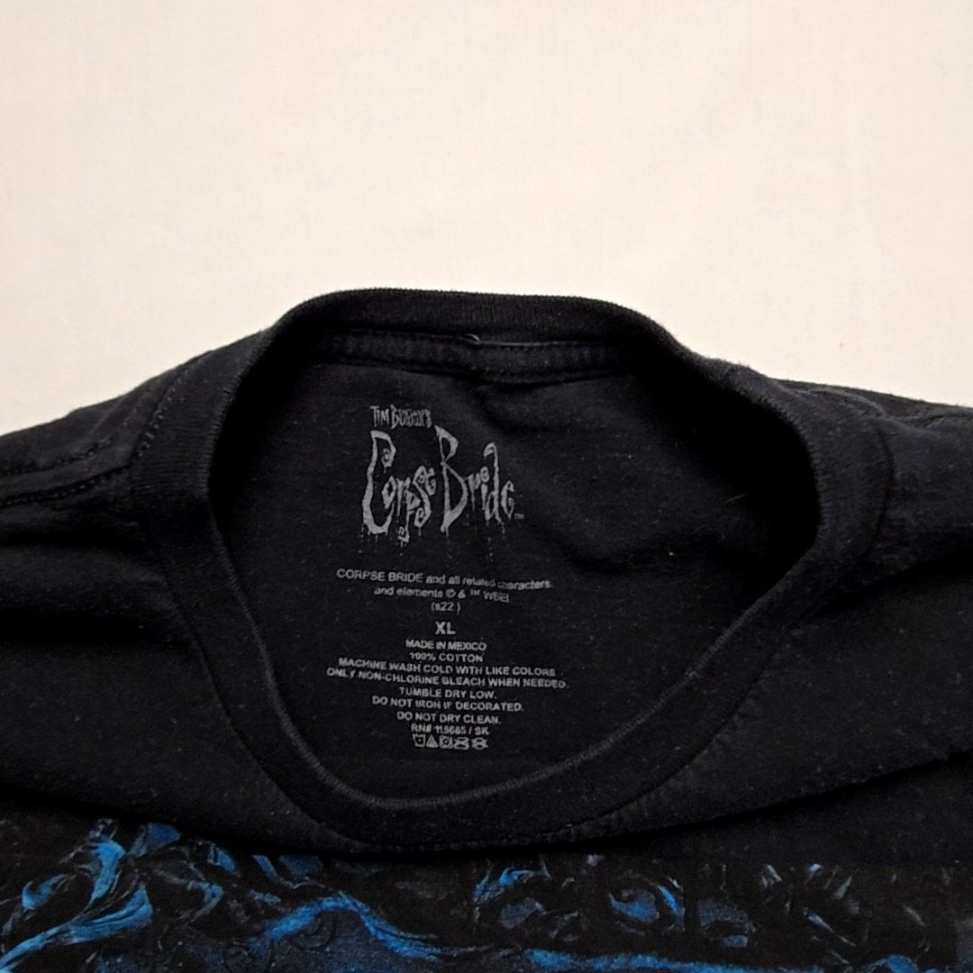 Other Corpse Bride Tim Burton Black Movie T-Shirt Halloween XL Size US XL / EU 56 / 4 - 4 Thumbnail