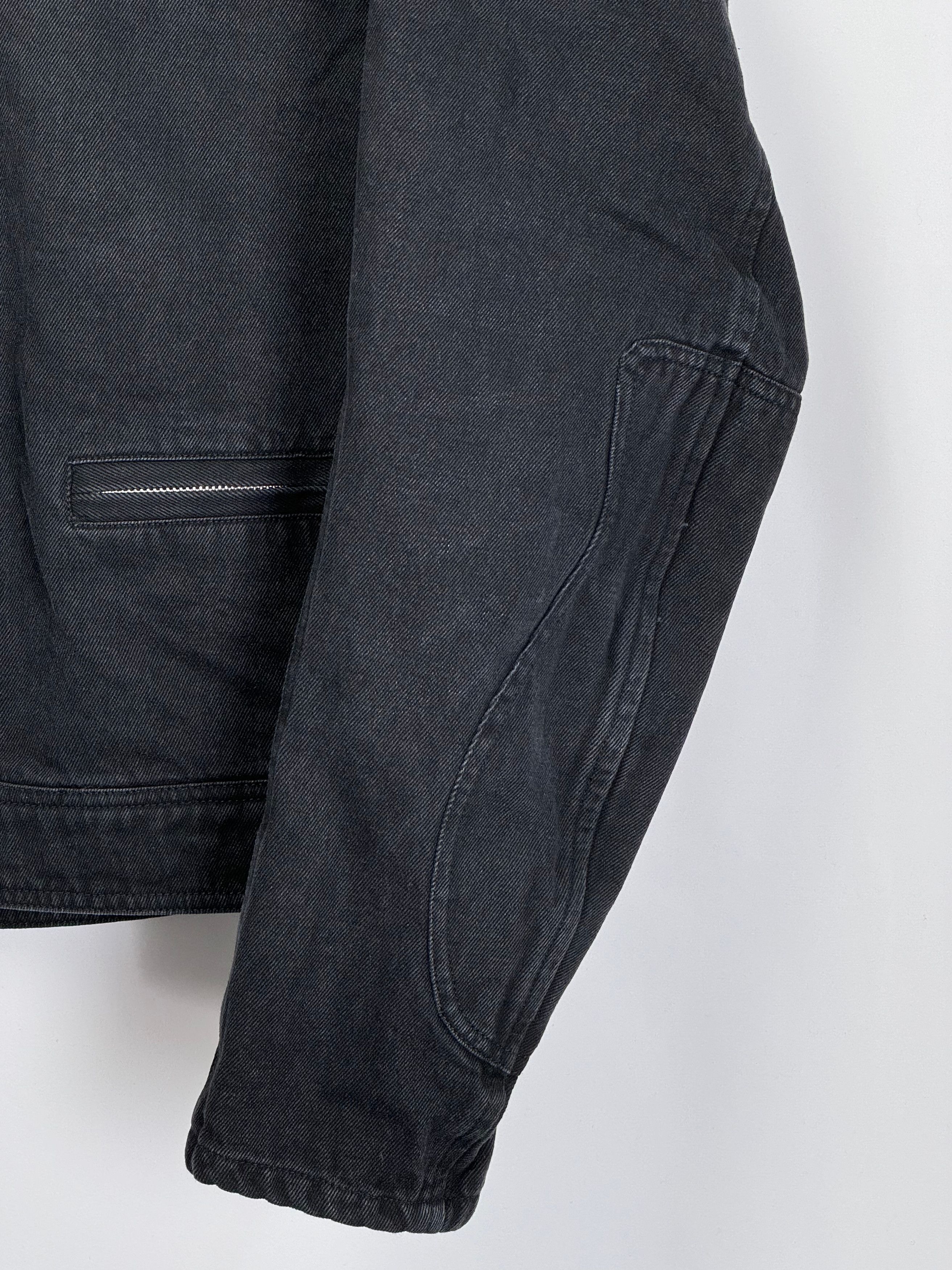 Japanese Brand SHERMER Biker Denim Jacket Size US M / EU 48-50 / 2 - 5 Thumbnail