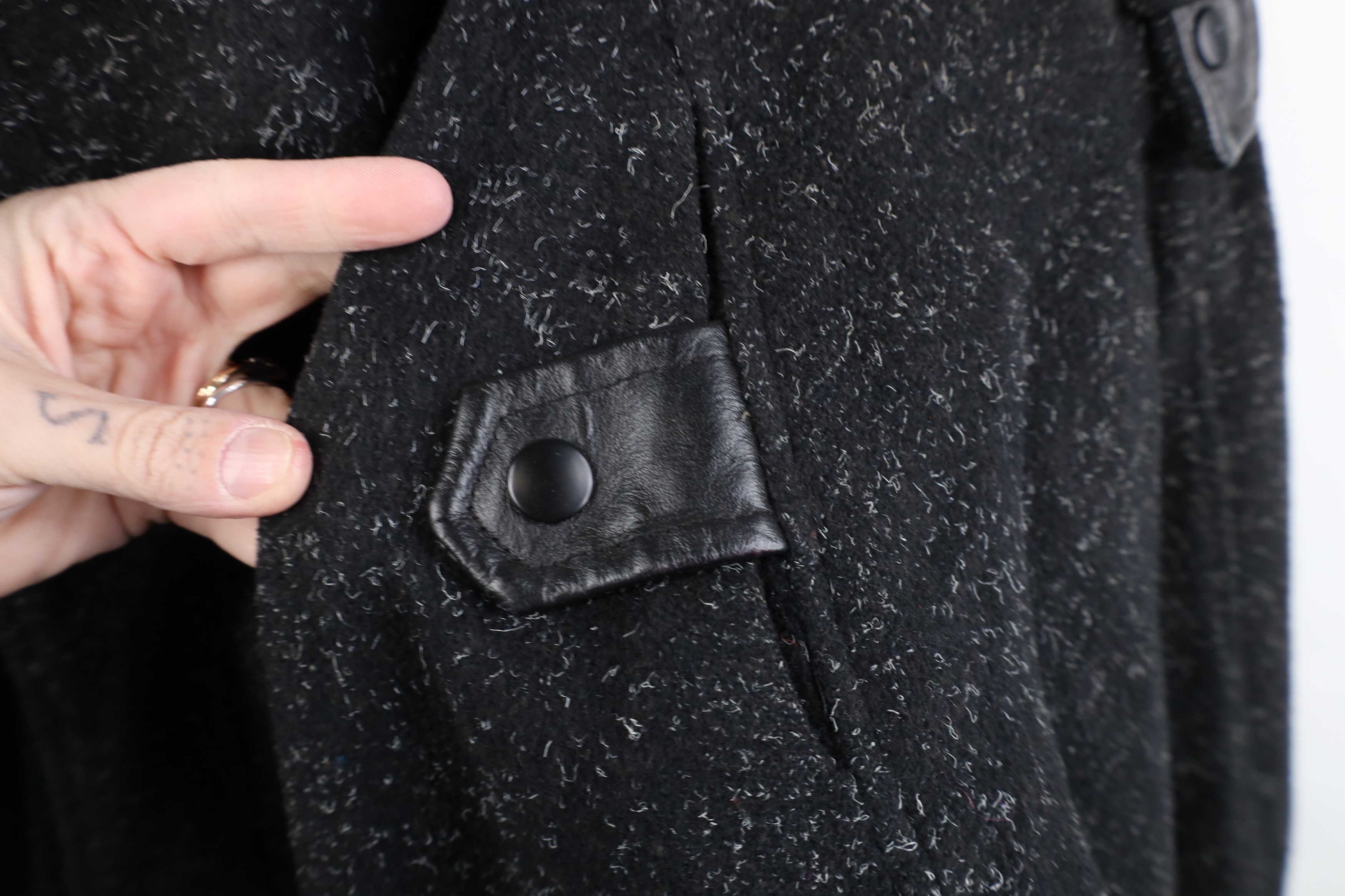 Vintage Vintage 90s Streetwear Wool Bomber Jacket Atomic Fleck Size US XXL / EU 58 / 5 - 5 Thumbnail