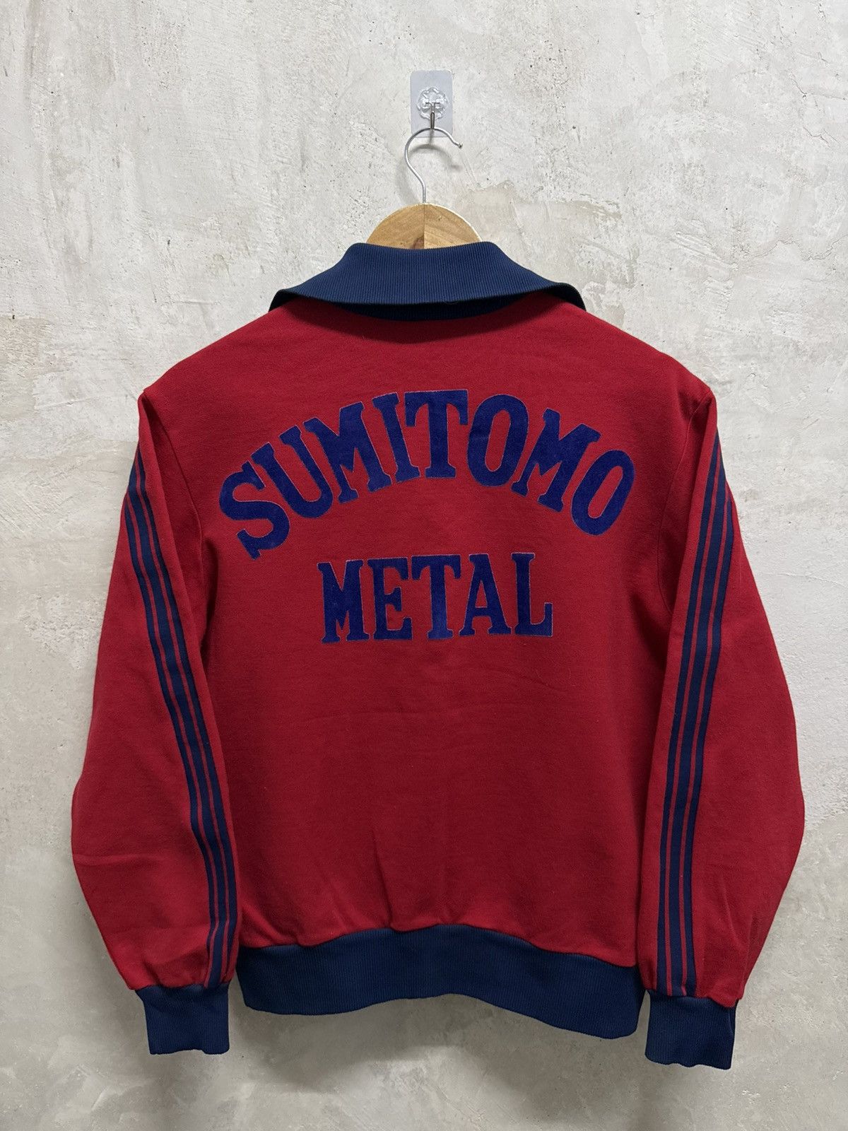Adidas Vintage Adidas Kokura “Sumitomo Metal” Track Top Size US M / EU 48-50 / 2 - 1 Thumbnail